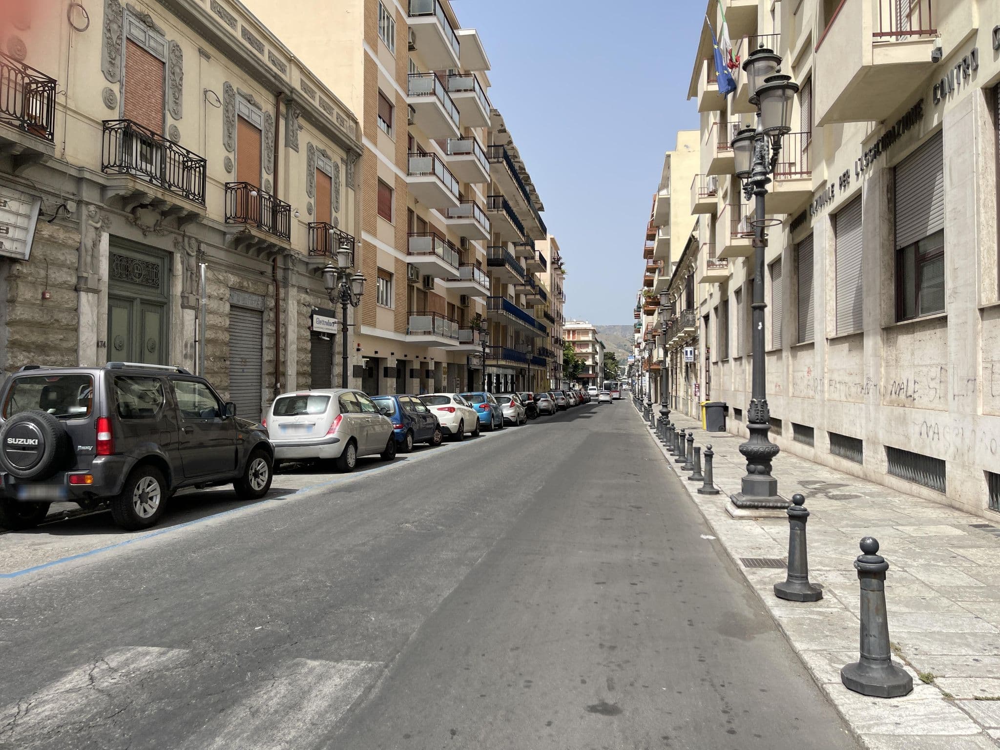 Street view near Hotel Eubea, Reggio Calabria — © antonella11 (CC BY-SA · Mapillary)