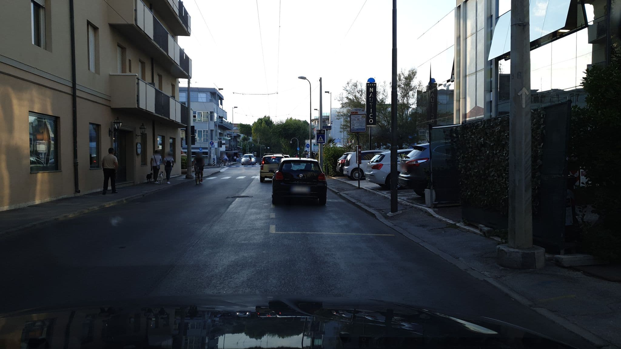 Street view near Hotel Nautico Riccione, Riccione