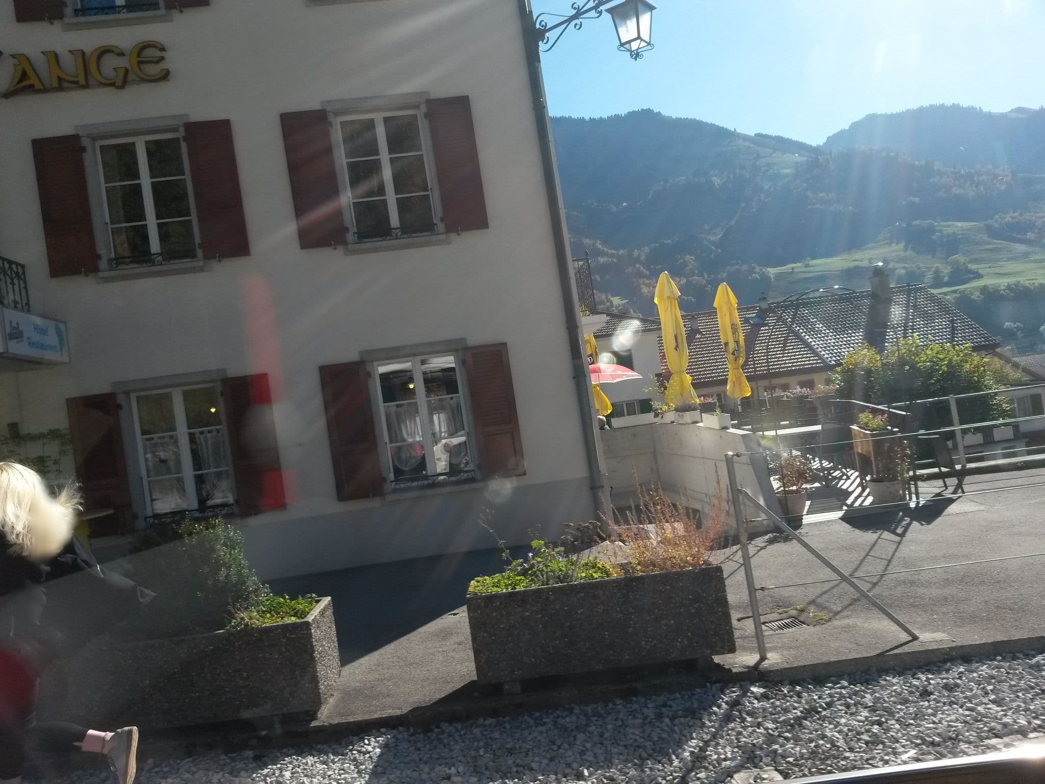 Street view near Auberge de l'Ange, Gruyères — © rebootnow (CC BY-SA · Mapillary)