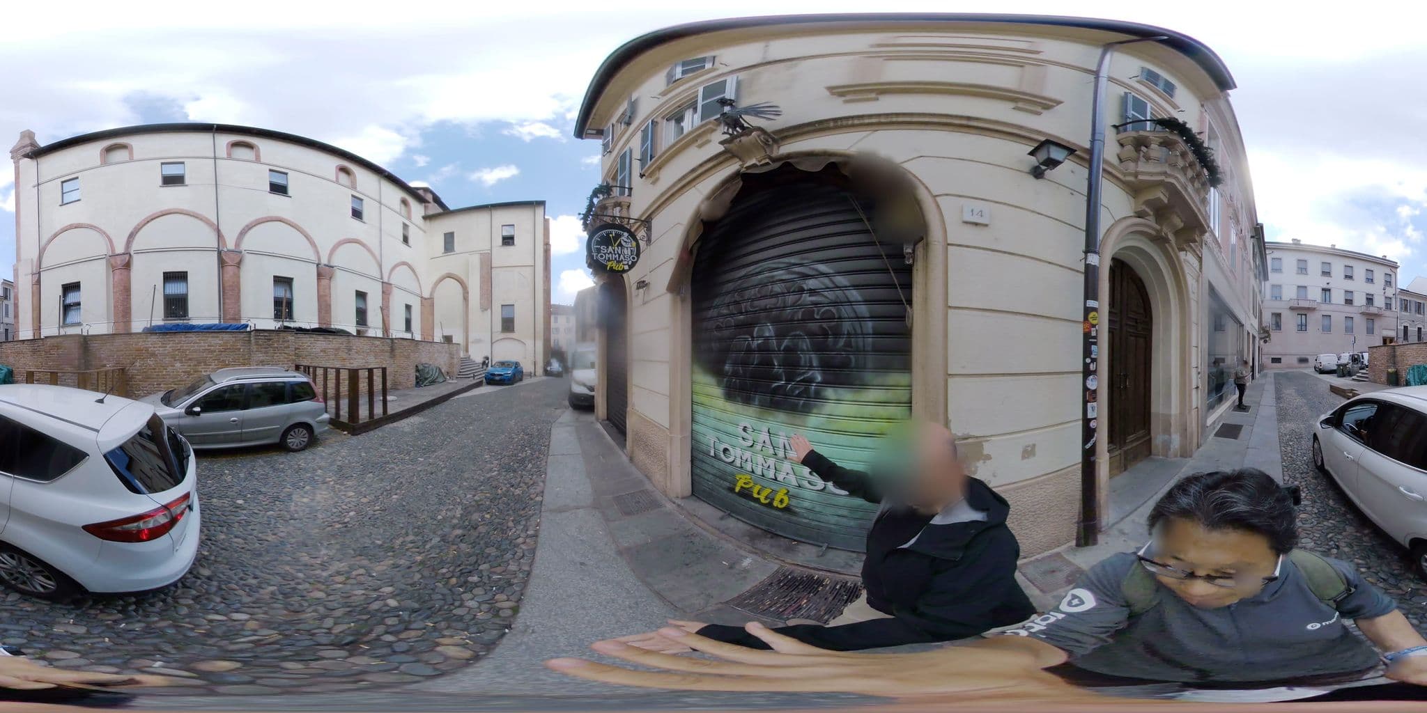 Street view near B&B Mood, Pavia — © mapconcierge (CC BY-SA · Mapillary)