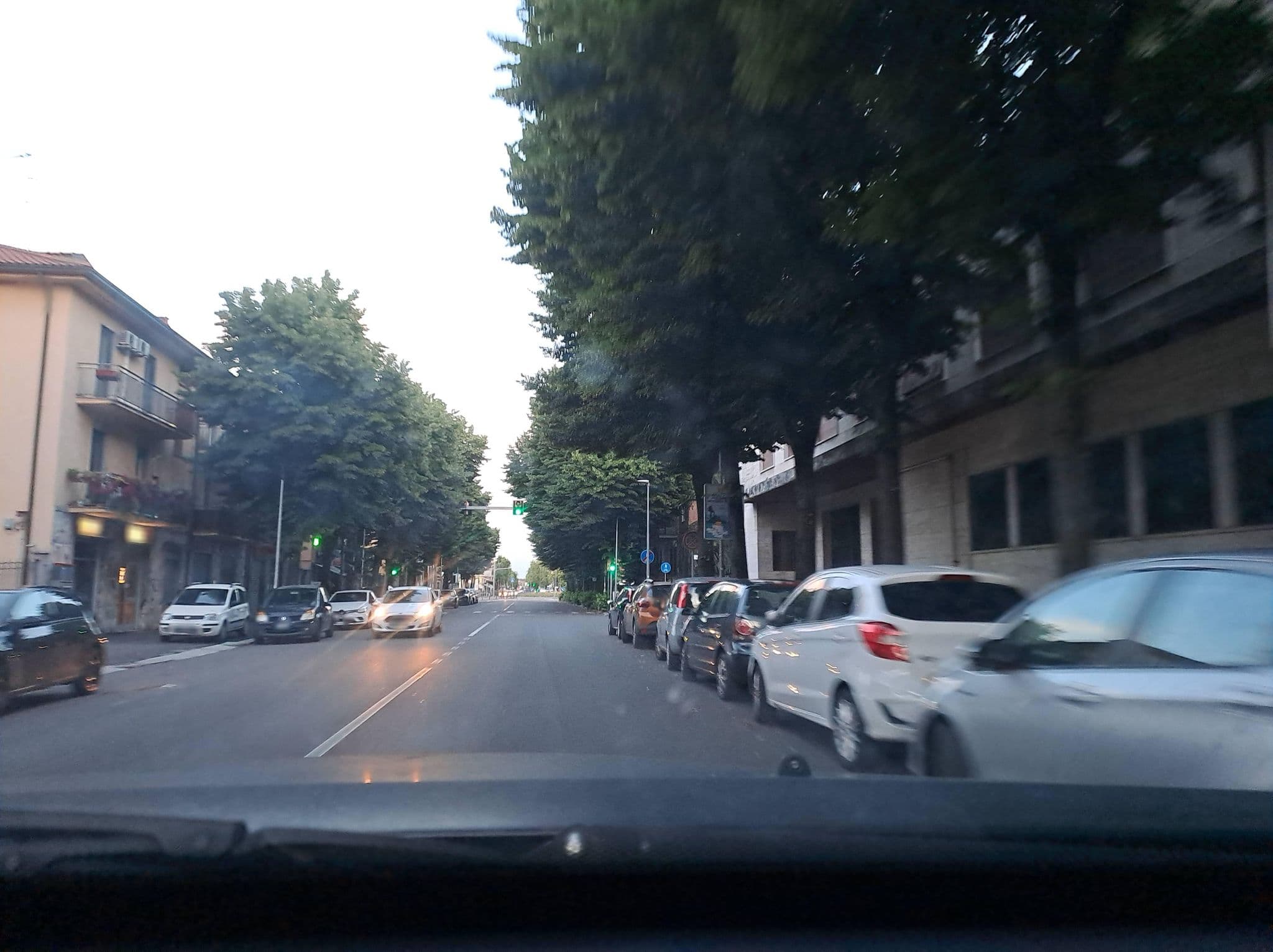 Street view near B&B Campari 10, Pavia — © gmarzio (CC BY-SA · Mapillary)