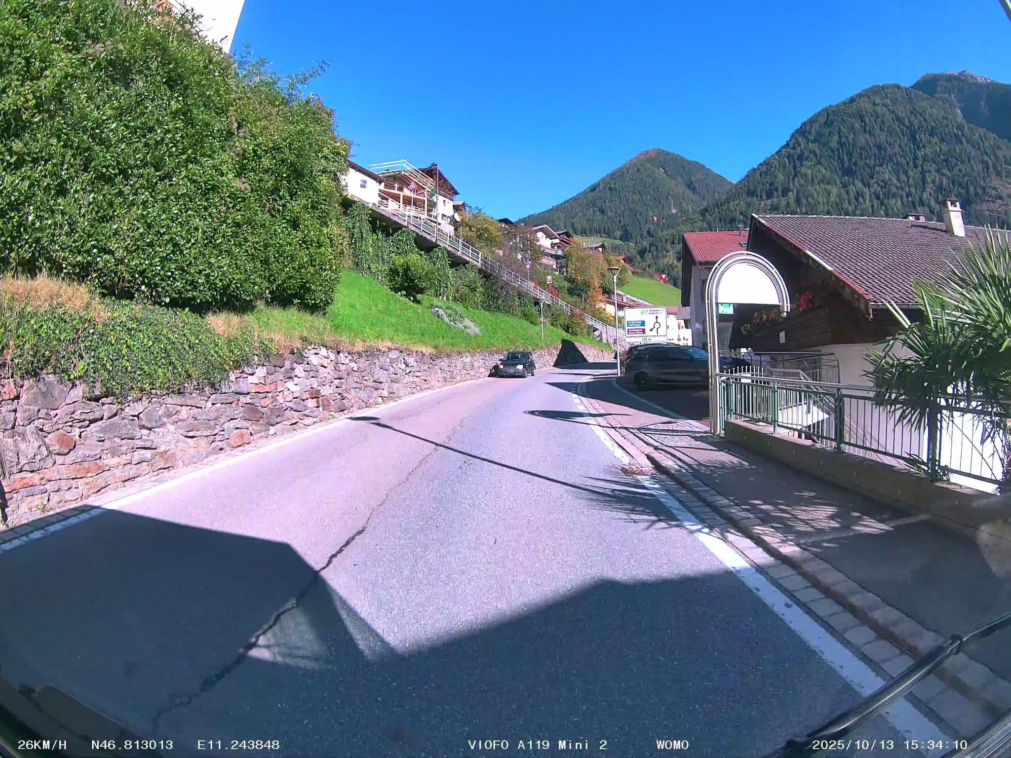 Street view near Pensione Brunhild, San Leonardo in Passiria — © soulcover (CC BY-SA · Mapillary)