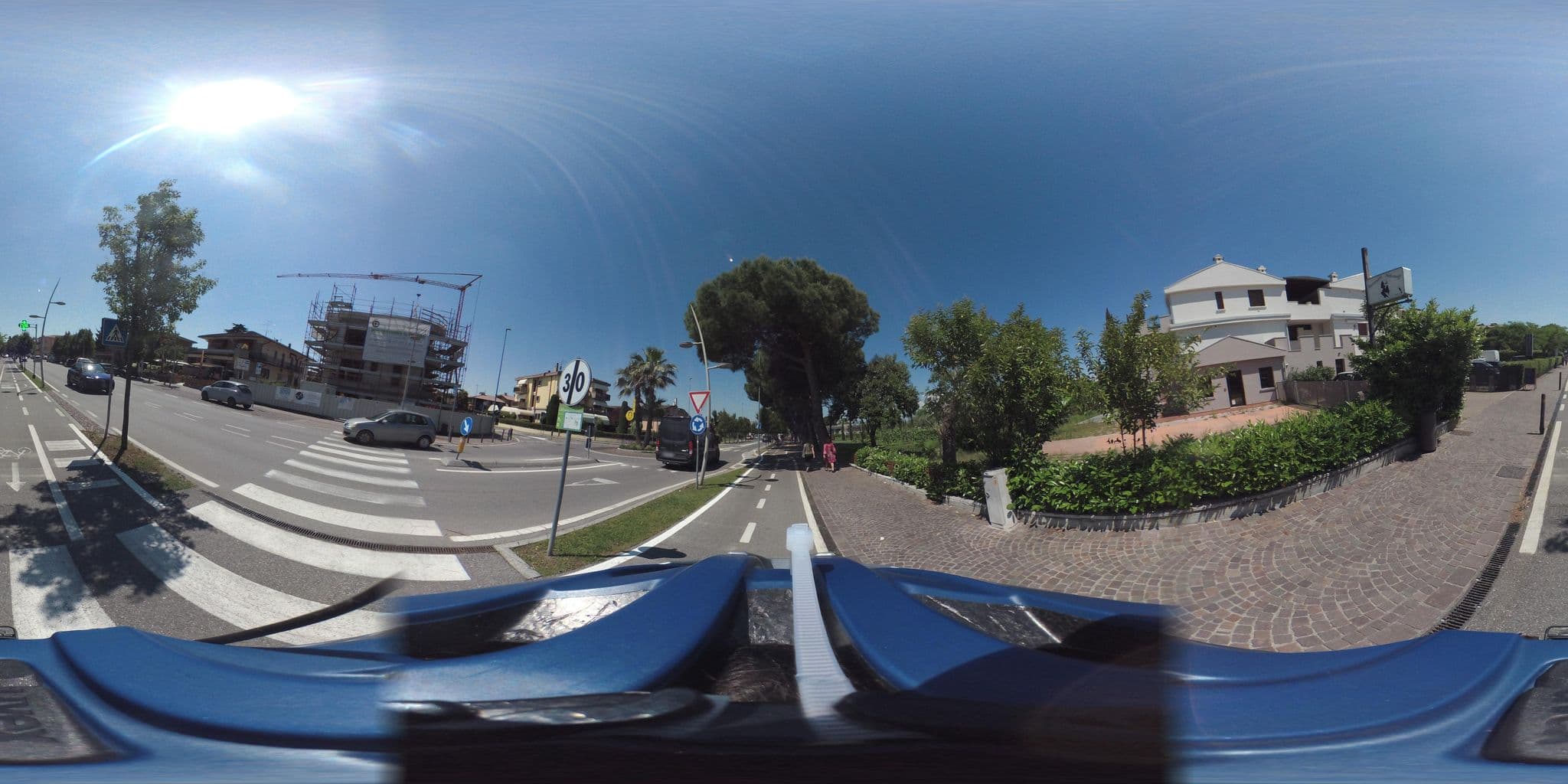 Street view near Albergo Margherita, San Martino della Battaglia — © giubar (CC BY-SA · Mapillary)