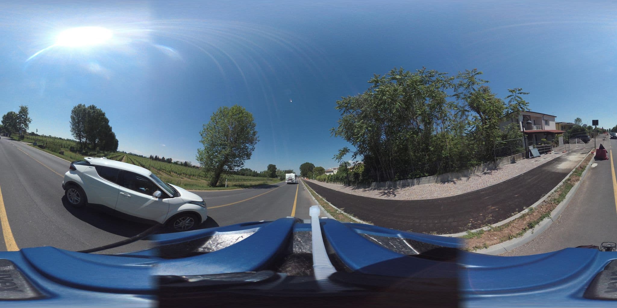 Street view near Pensione Mercedes Snc di Norbis Adriana, San Martino della Battaglia — © giubar (CC BY-SA · Mapillary)