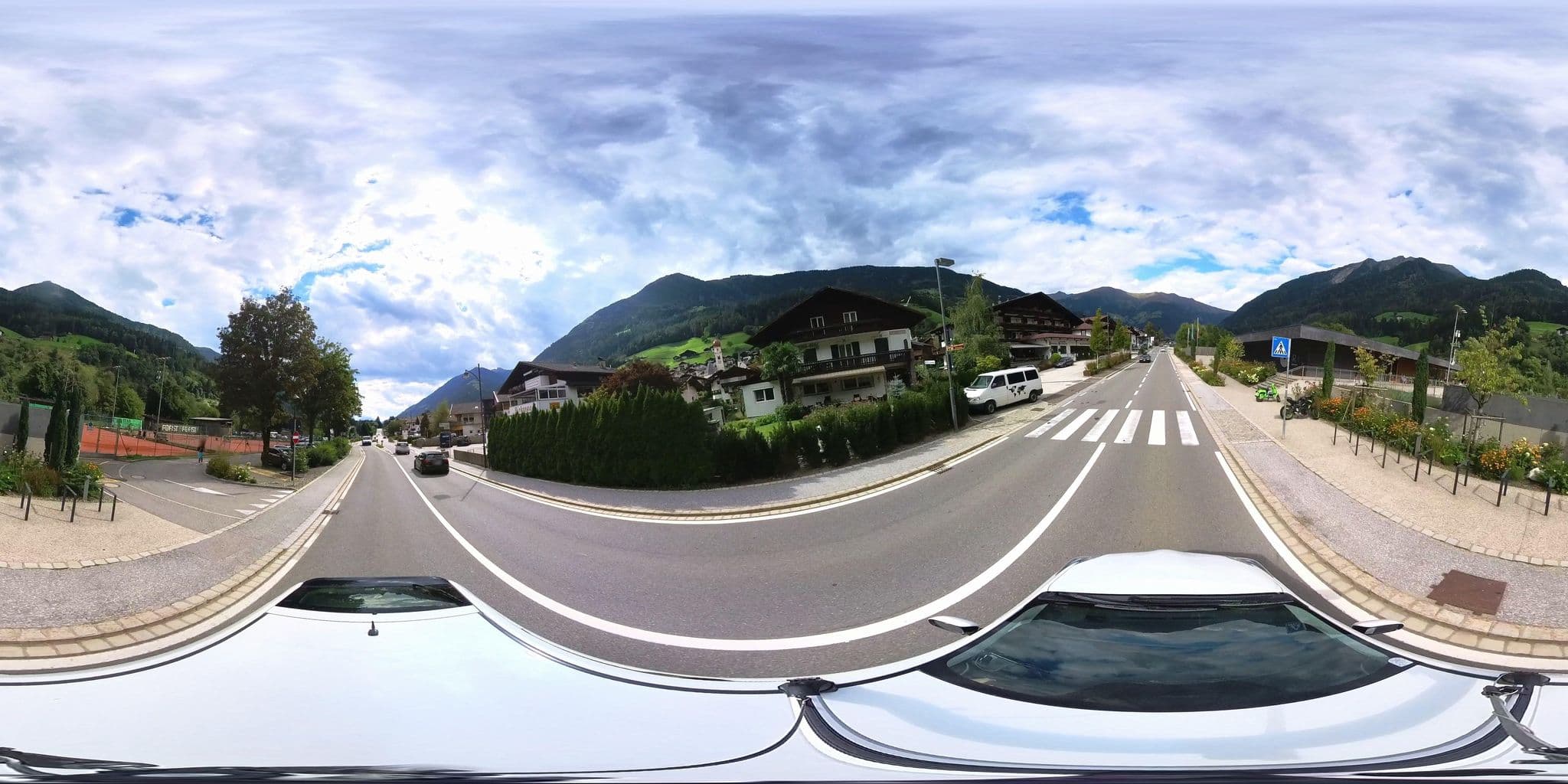 Street view near Garni Birkenau, San Martino in Passiria — © osmplus_org (CC BY-SA · Mapillary)