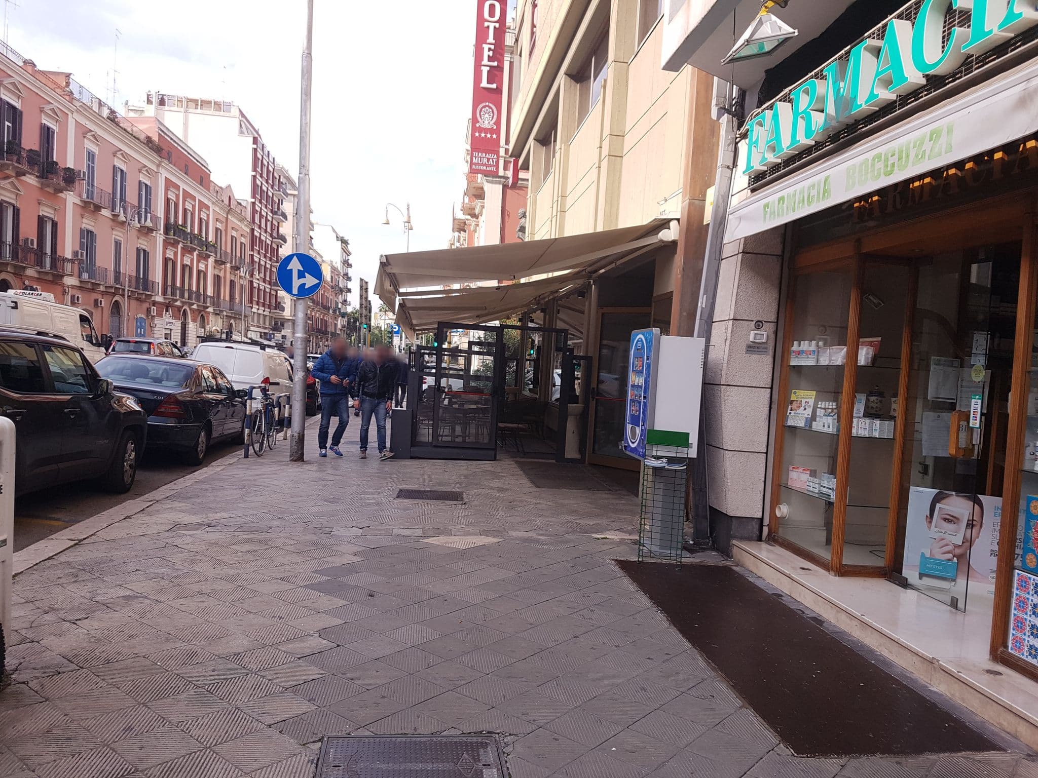 Street view near Mövenpick Hotel Bari, Bari