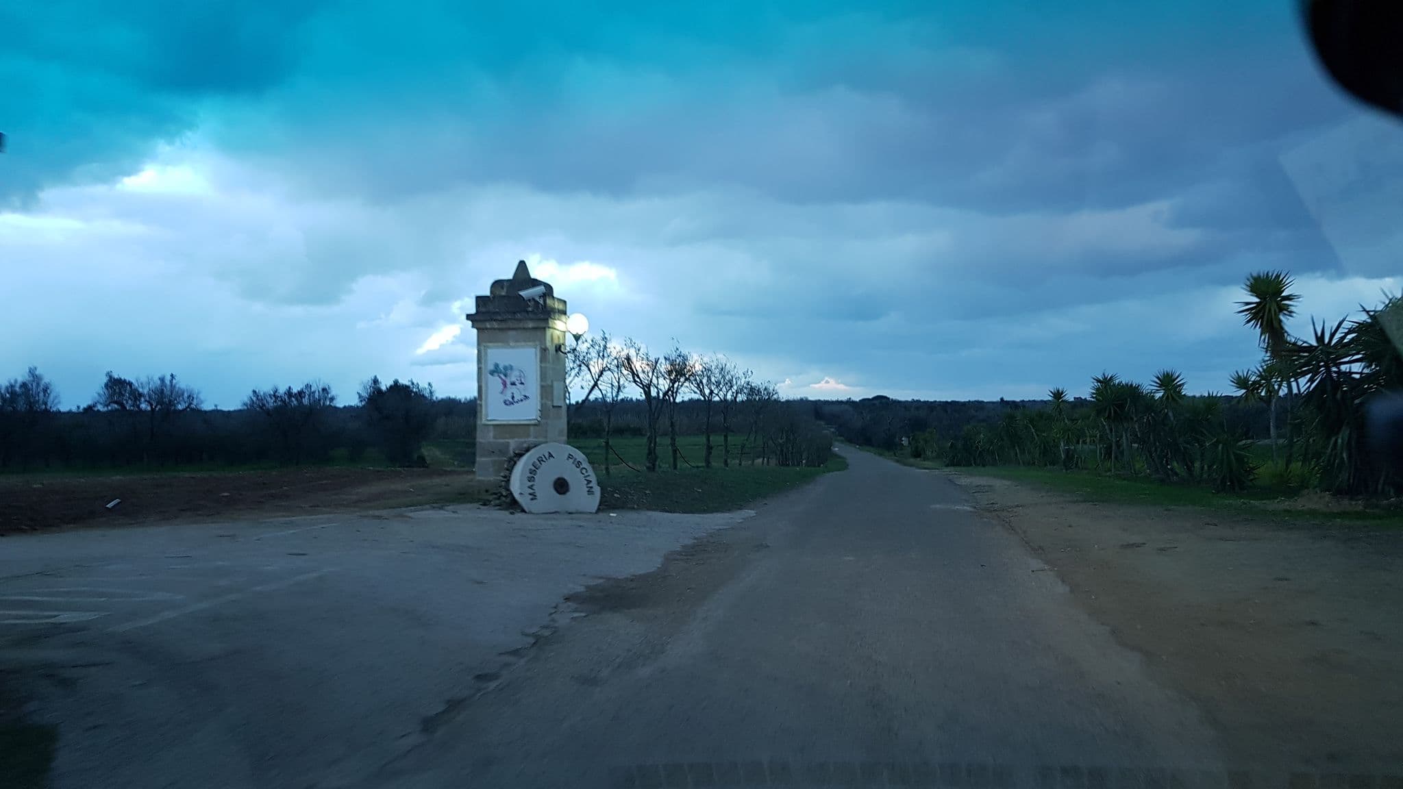 Street view near Masseria Pisciani, Torchiarolo — © ale_zena_it (CC BY-SA · Mapillary)