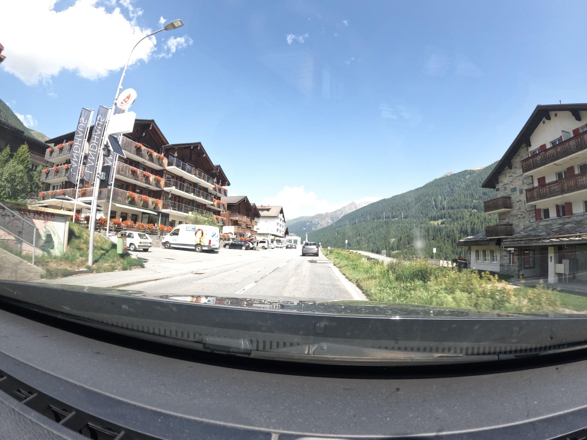 Street view near Landhaus, Fiesch — © vinisa (CC BY-SA · Mapillary)