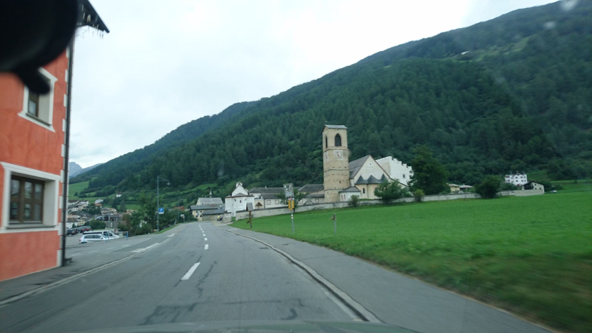 Street view near Hotel Restaurant Chavalatsch, Scuol