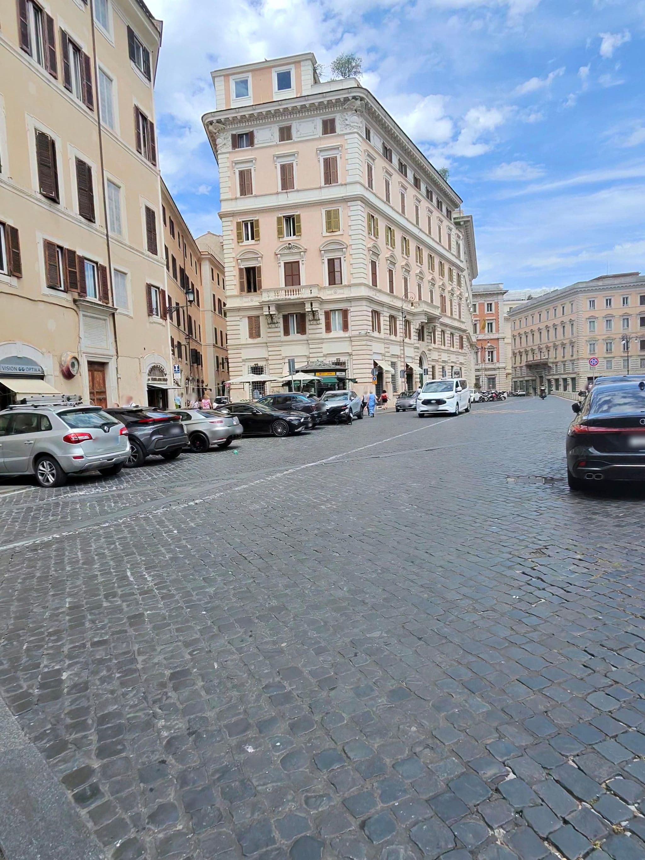 Street view near Campo Marzio Luxury Suites, Sant'Eustachio — © omfg_notpr (CC BY-SA · Mapillary)