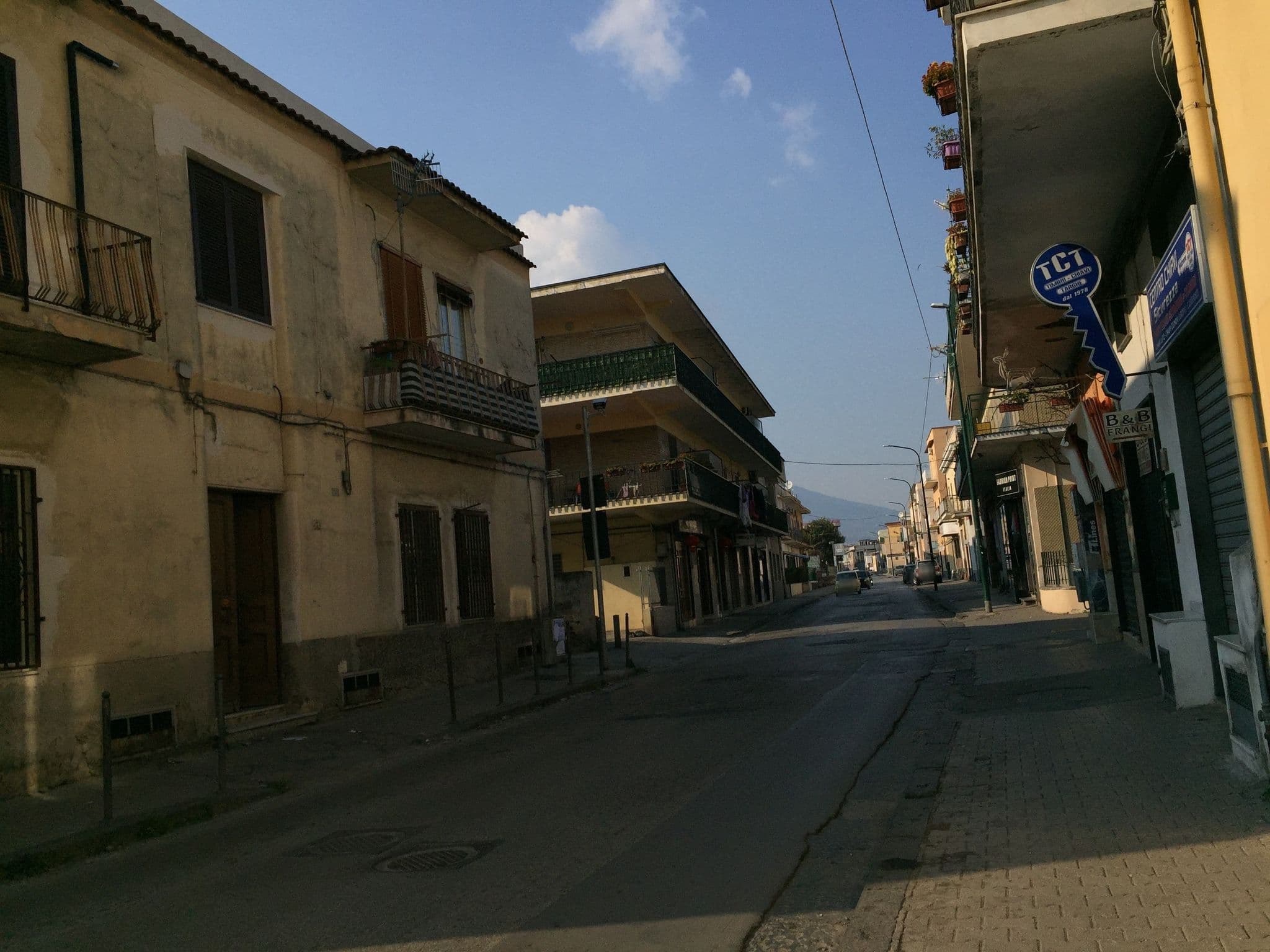 Street view near B&B Rectina Pompei, Pompei — © richlv (CC BY-SA · Mapillary)