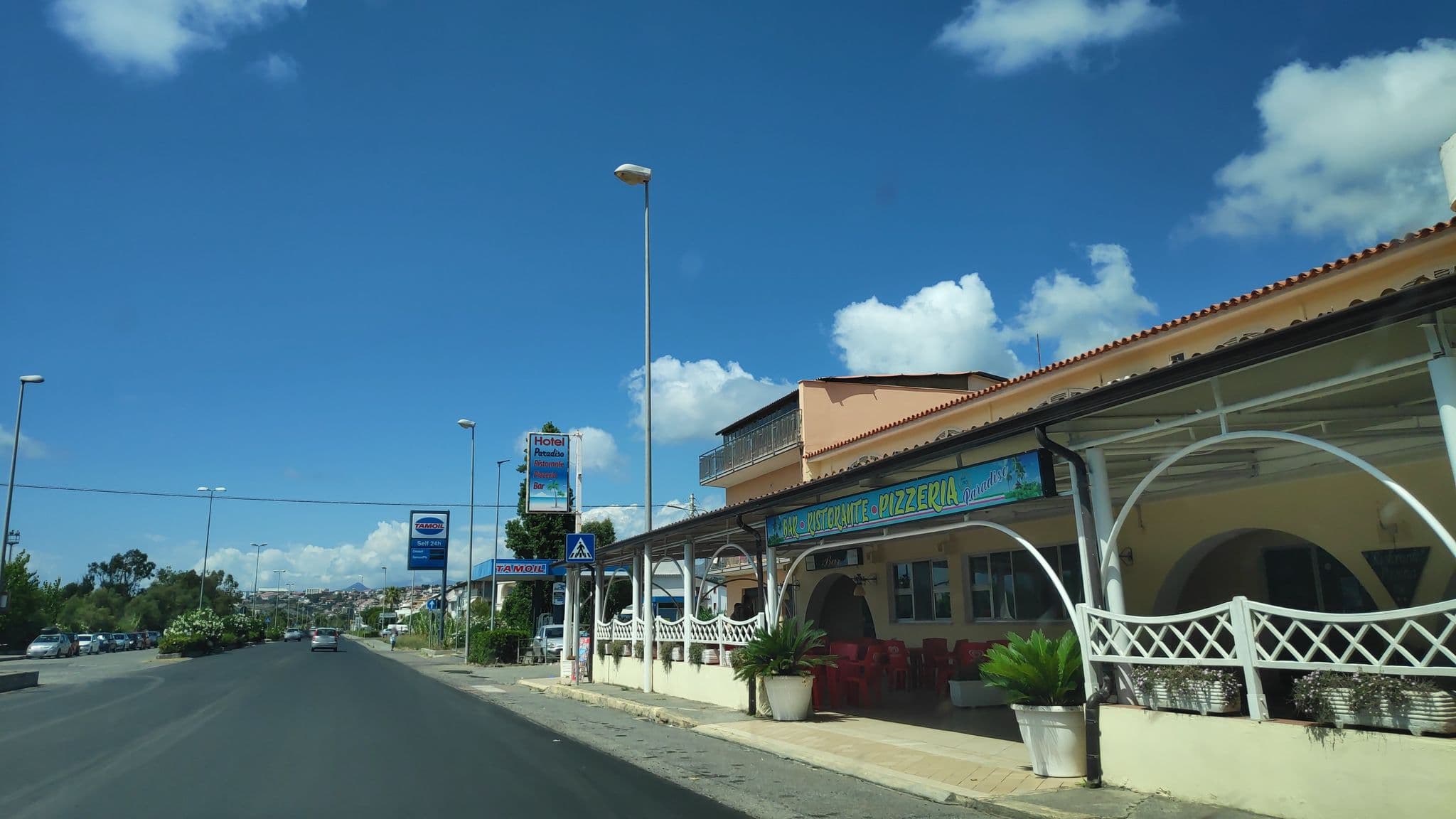Street view near Hotel Paradiso, Scalea — © marcuscalabresus (CC BY-SA · Mapillary)