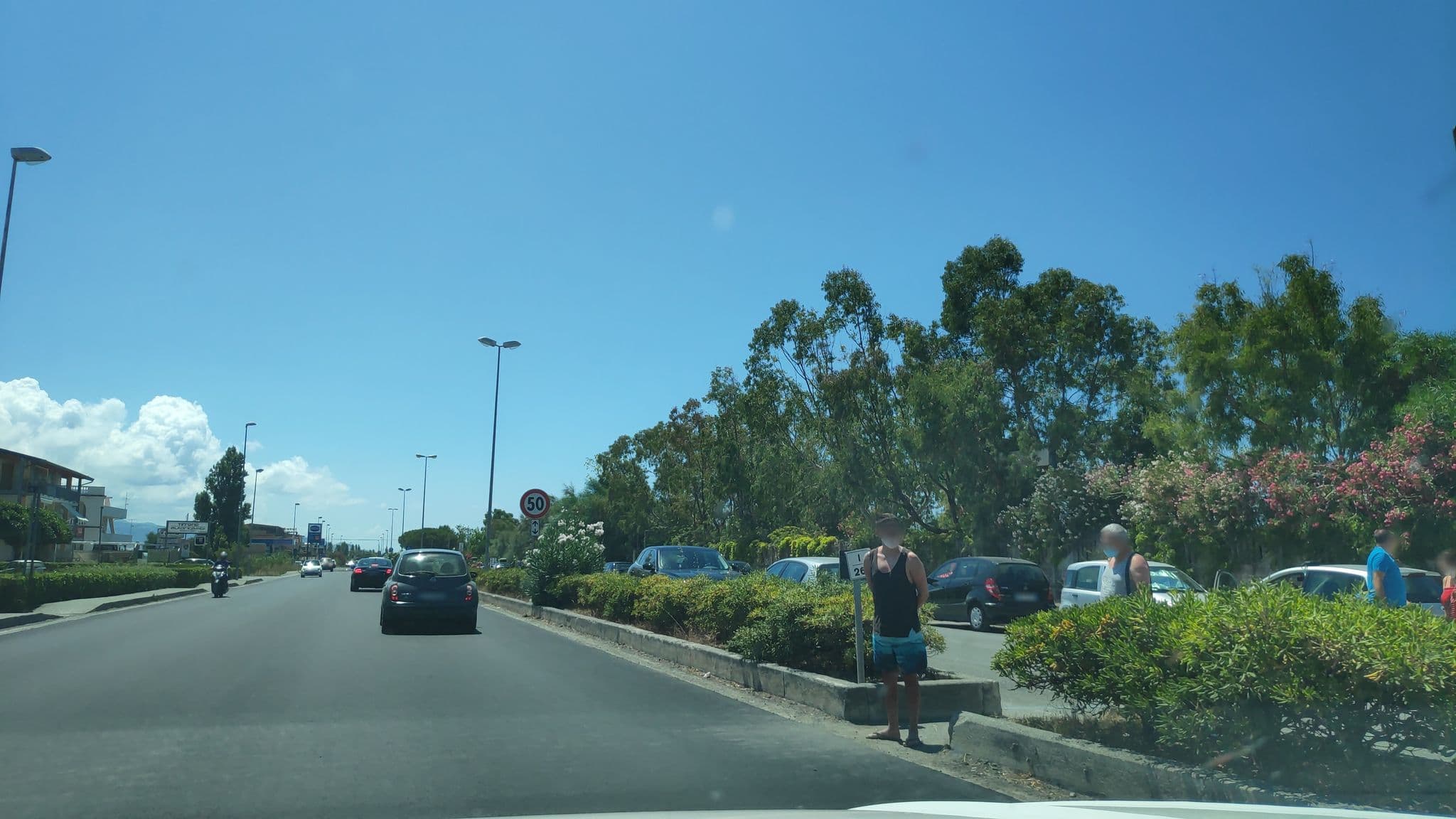 Street view near Parco Degli Emiri, Scalea — © marcuscalabresus (CC BY-SA · Mapillary)