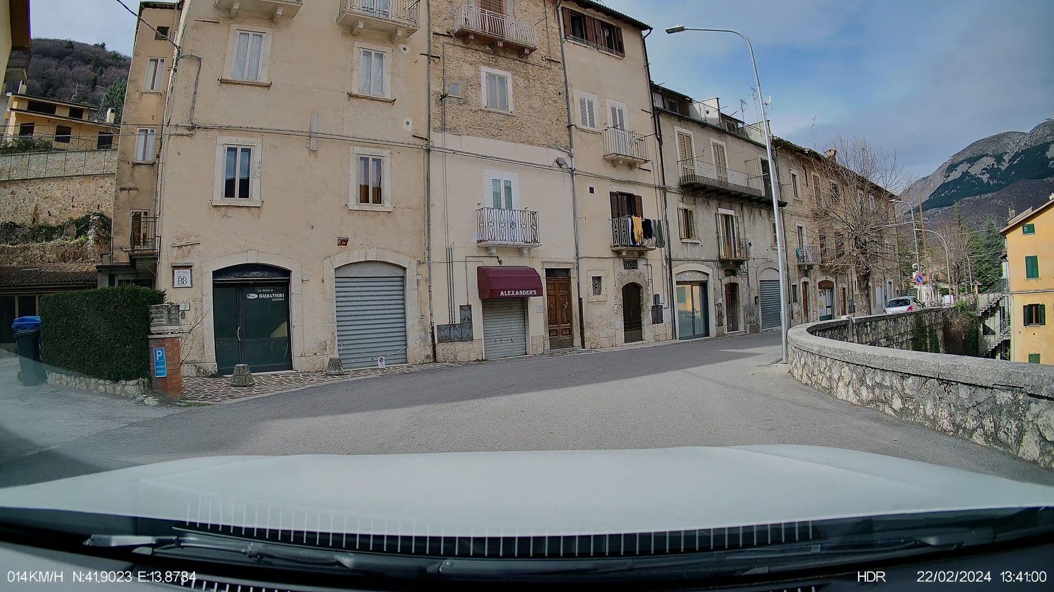 Street view near Le Focette dell'Orso, Scanno — © Hrabroslav (CC BY-SA · Mapillary)