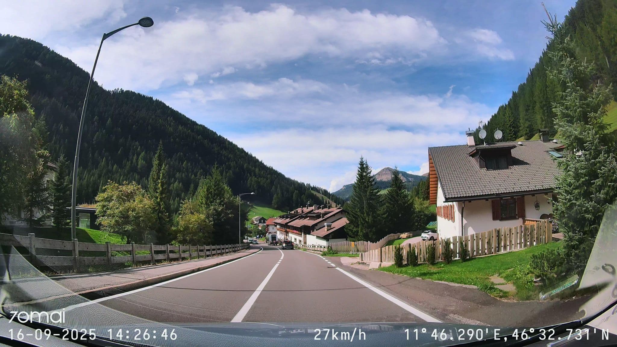 Street view near Hotel Silvana 3 Stelle, Selva
