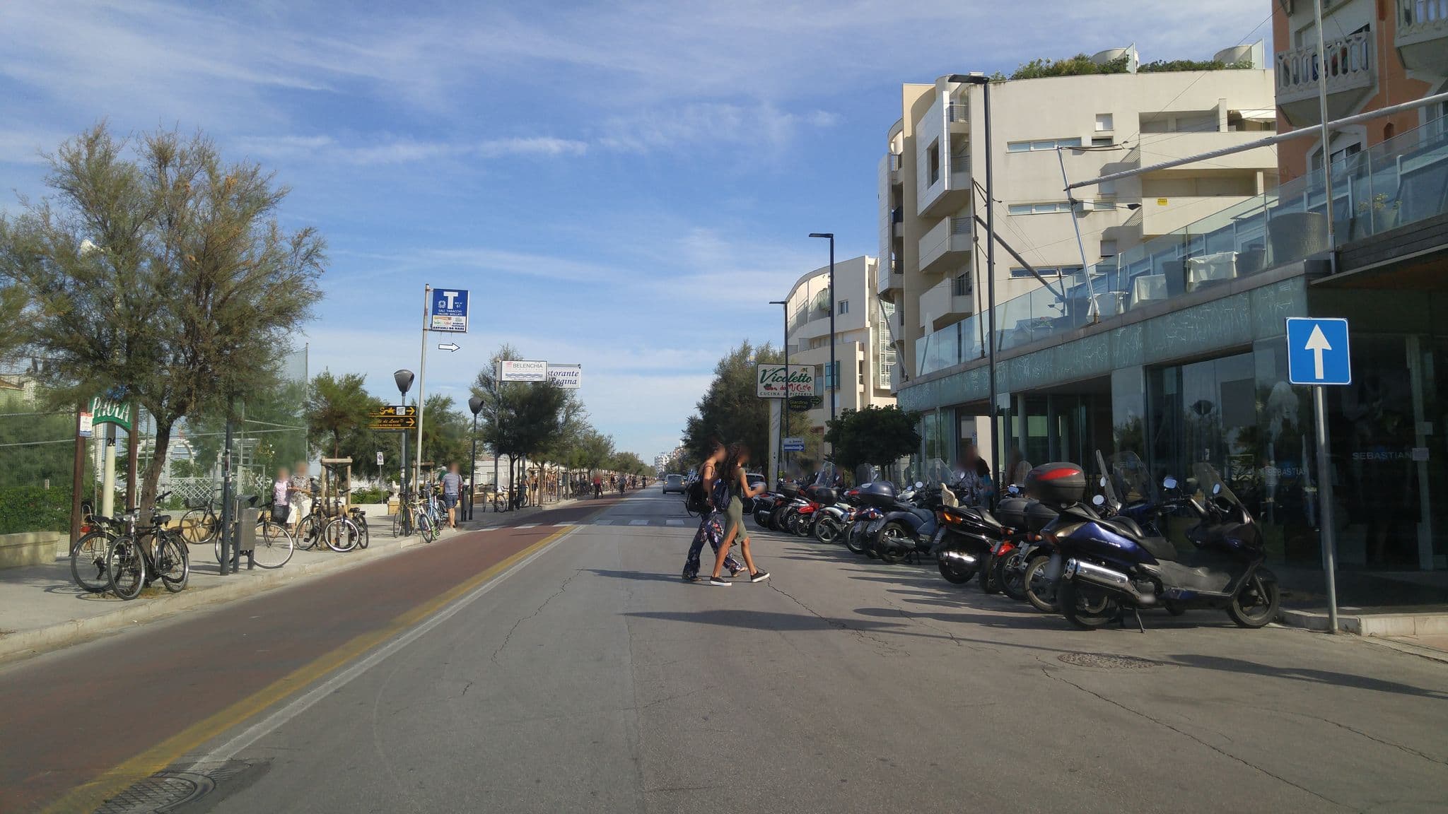 Street view near City Hotel Senigallia, Senigallia — © sorcrosc (CC BY-SA · Mapillary)