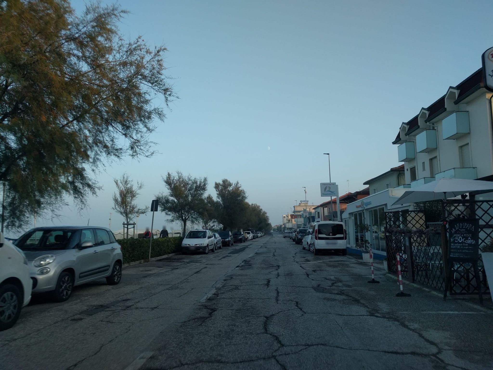 Street view near Hotel Pensione Rita 1 stella, Senigallia — © sorcrosc (CC BY-SA · Mapillary)