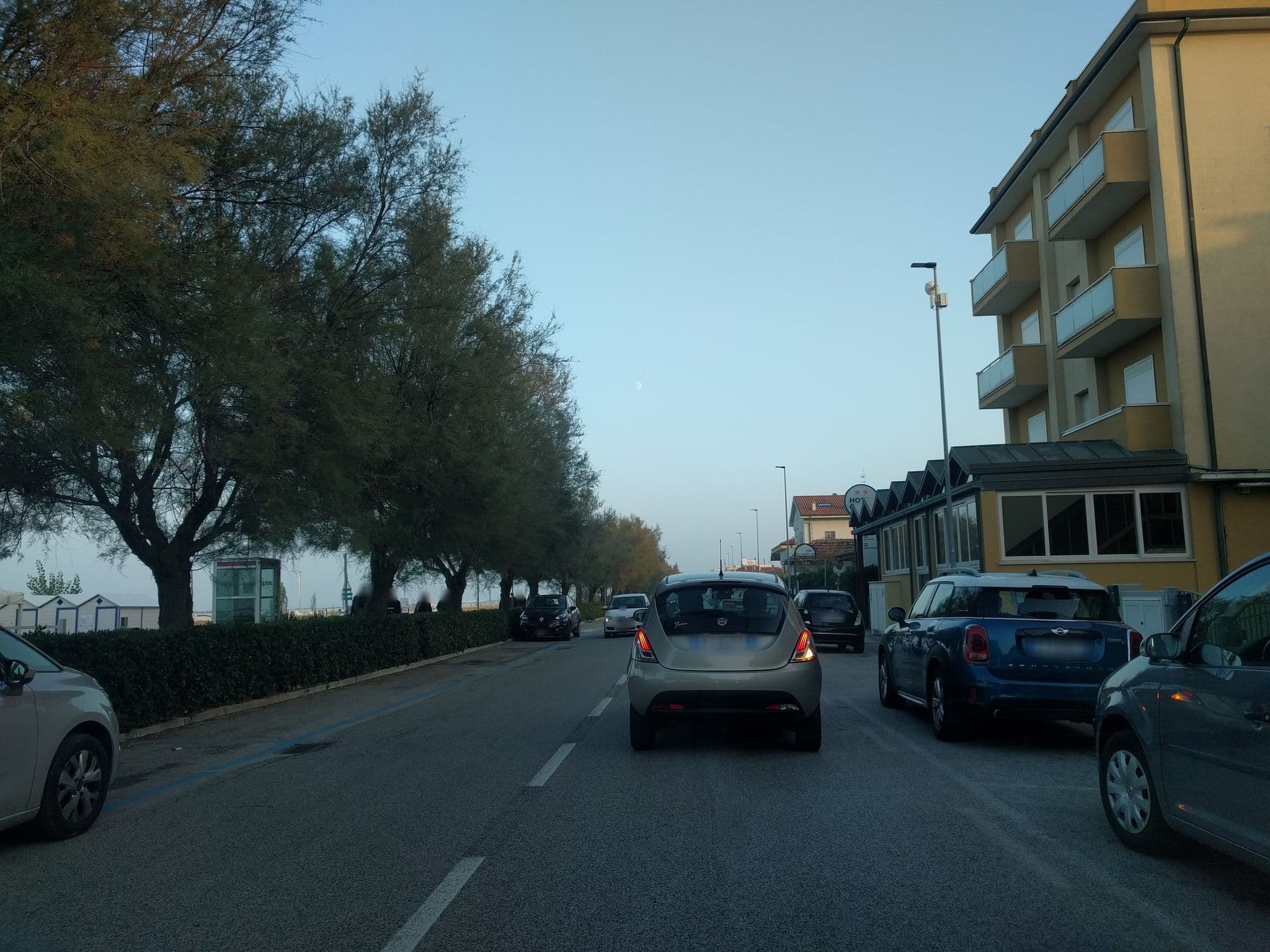 Street view near Hotel dei Galli, Senigallia — © sorcrosc (CC BY-SA · Mapillary)