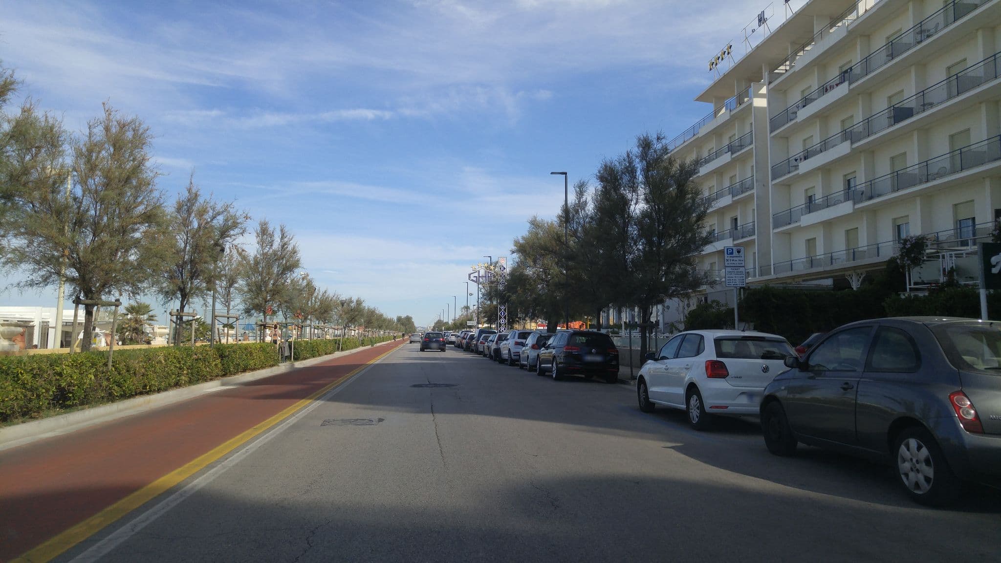Street view near Hotel Royal Senigallia, Senigallia — © sorcrosc (CC BY-SA · Mapillary)