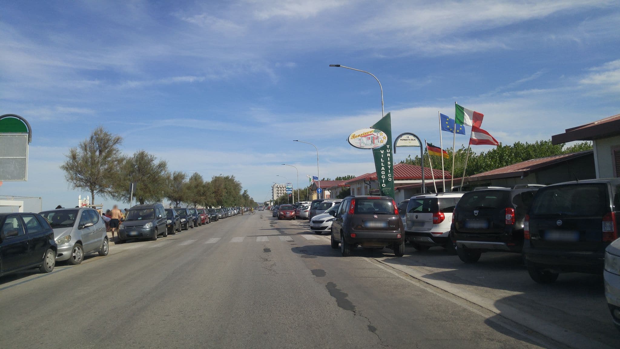 Street view near Benvivere, Senigallia — © sorcrosc (CC BY-SA · Mapillary)