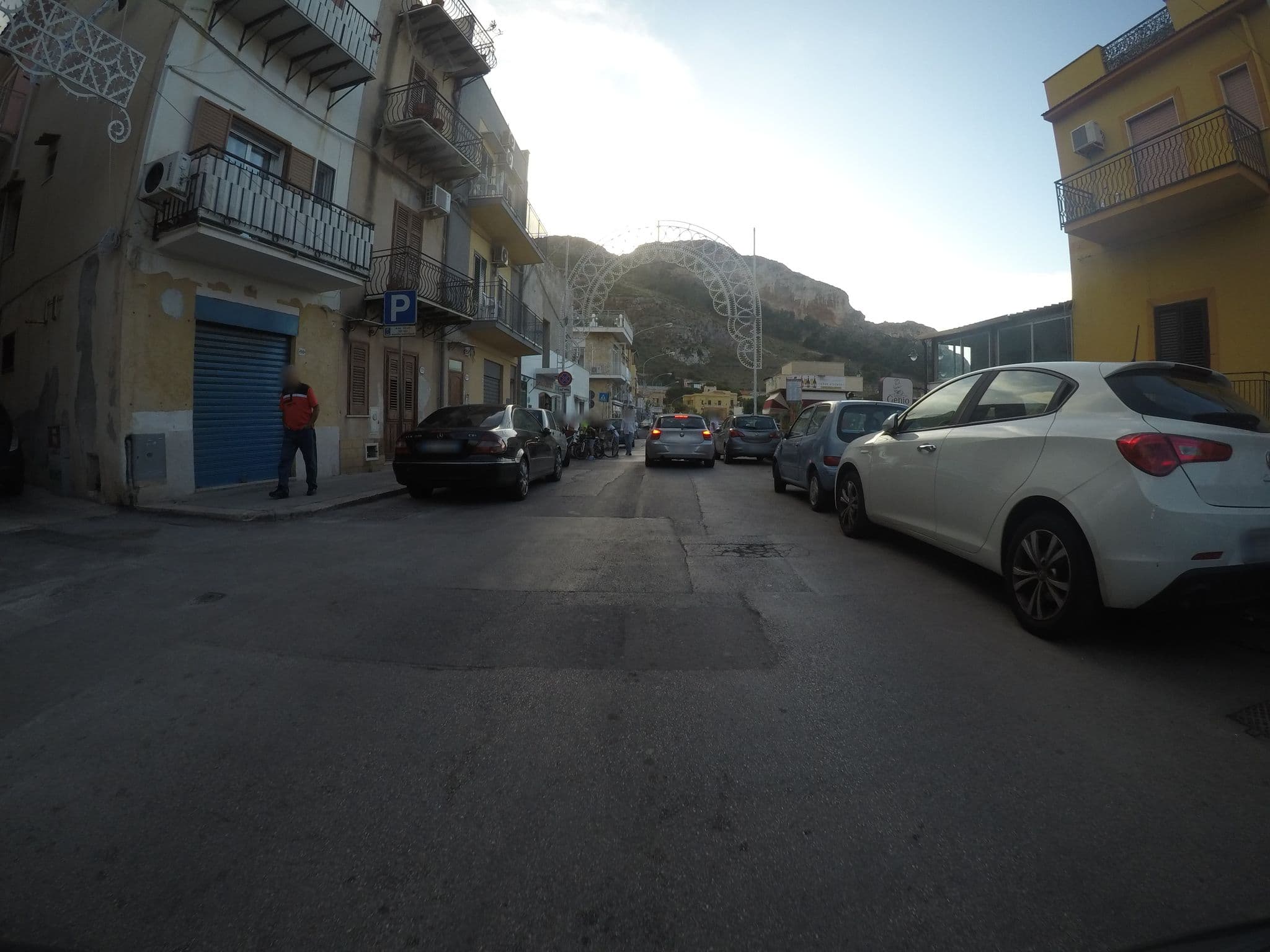 Street view near B&B Una Terrazza Sul Golfo, Sferracavallo — © chrisbeddow (CC BY-SA · Mapillary)
