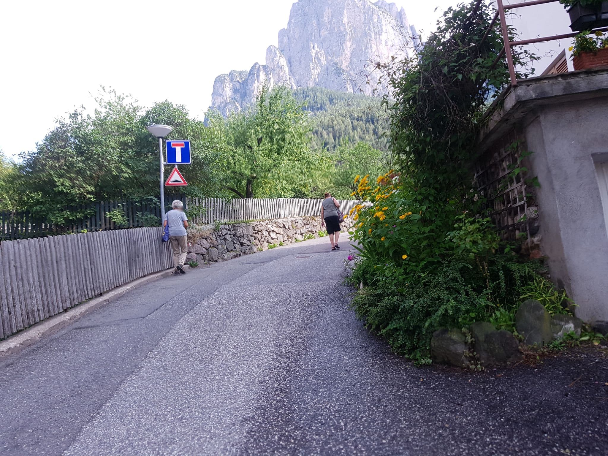 Street view near Garni Hauenstein, Siusi