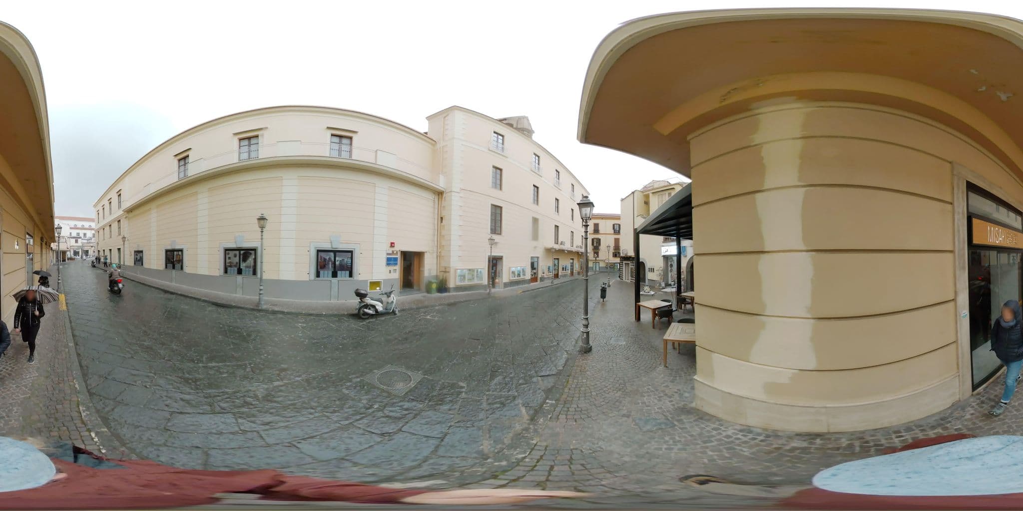 Street view near La Piazzetta Guest House, Sorrento — © stefan-RolfsRom (CC BY-SA · Mapillary)
