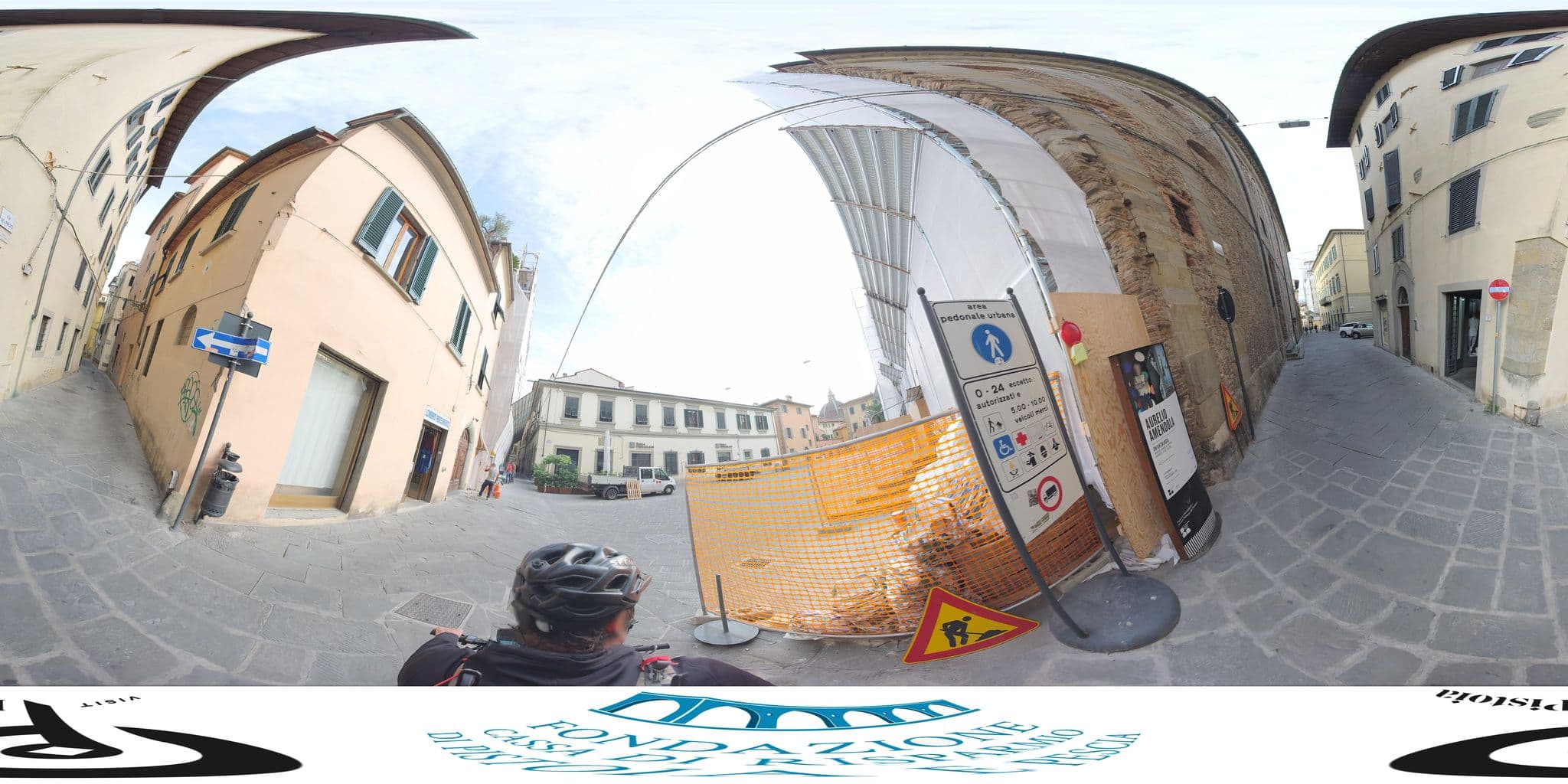 Street view near Appartamenti Forteguerriana, Pistoia — © federicodebetto (CC BY-SA · Mapillary)