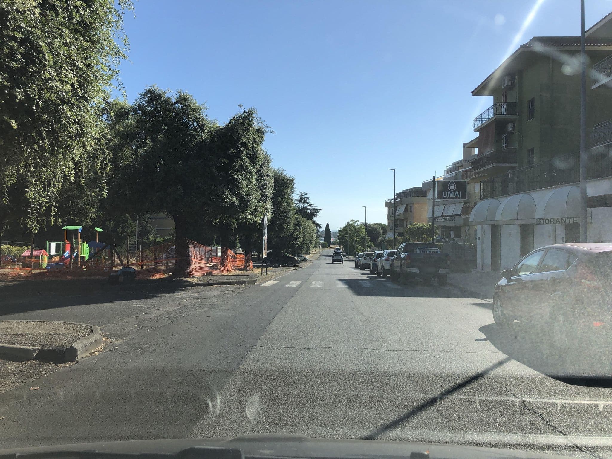 Street view near UMAI HOTELS (nuova gestione) UMAI SUSHI Ristorante Pizzeria, Tarquinia — © panbauletto (CC BY-SA · Mapillary)