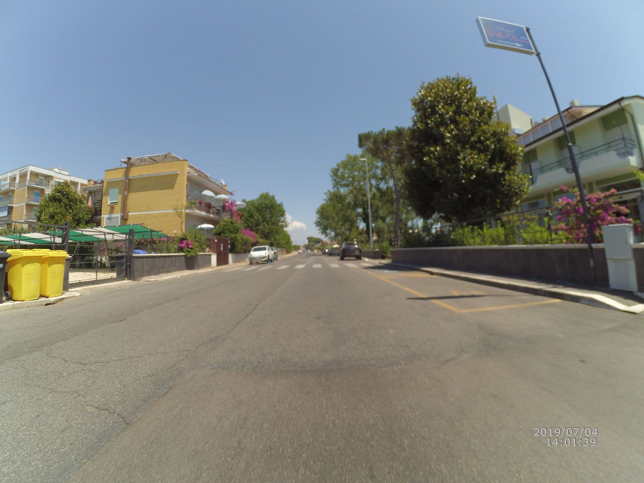 Street view near Hotel Villa Chiara, Terracina — © gpsmapper (CC BY-SA · Mapillary)