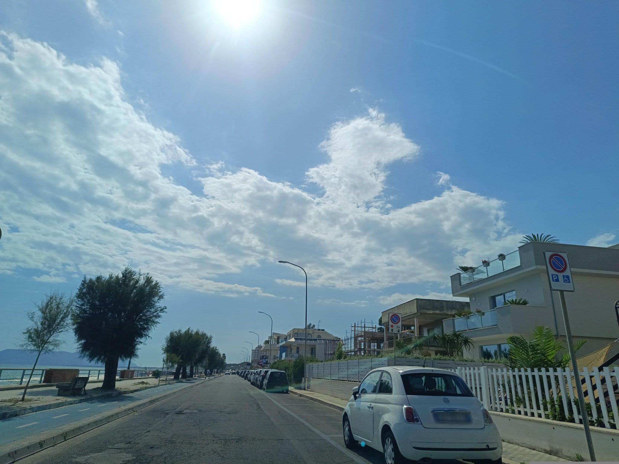 Street view near Piccolo Hotel, Terracina — © odiug (CC BY-SA · Mapillary)