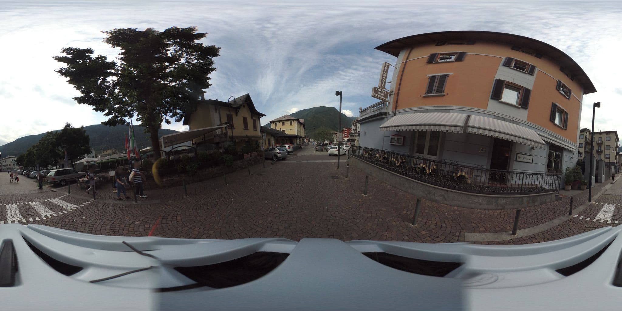 Street view near Hotel Ristorante Bernina Tirano, Tirano — © giubar (CC BY-SA · Mapillary)