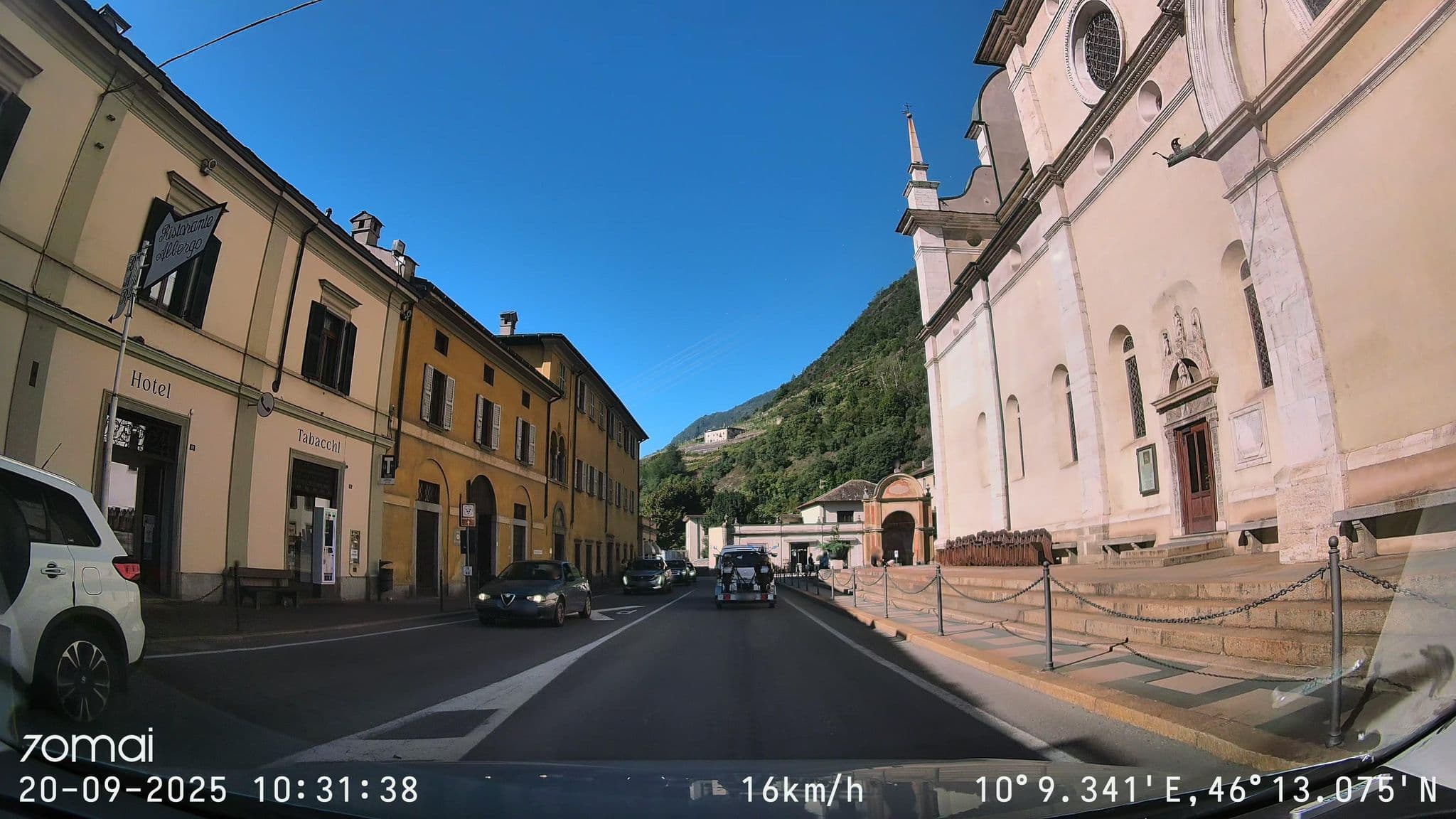 Street view near Albergo Bed & Breakfast Altavilla, Tirano — © doriel (CC BY-SA · Mapillary)