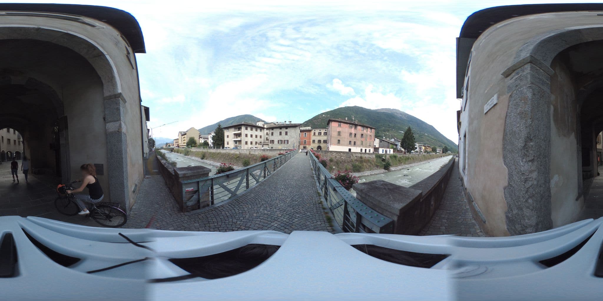 Street view near B&B Le Stanze del Trenino Rosso, Tirano — © giubar (CC BY-SA · Mapillary)
