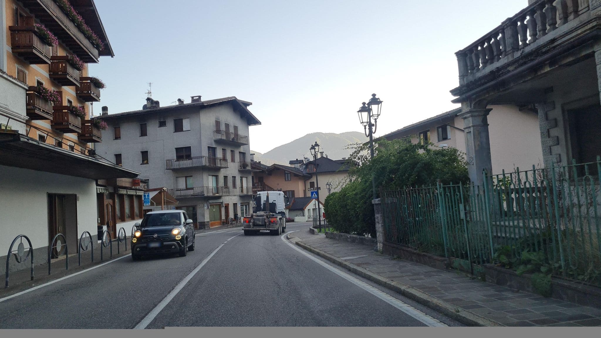 Street view near Hotel Primiero, Transacqua — © laniuscollurio (CC BY-SA · Mapillary)