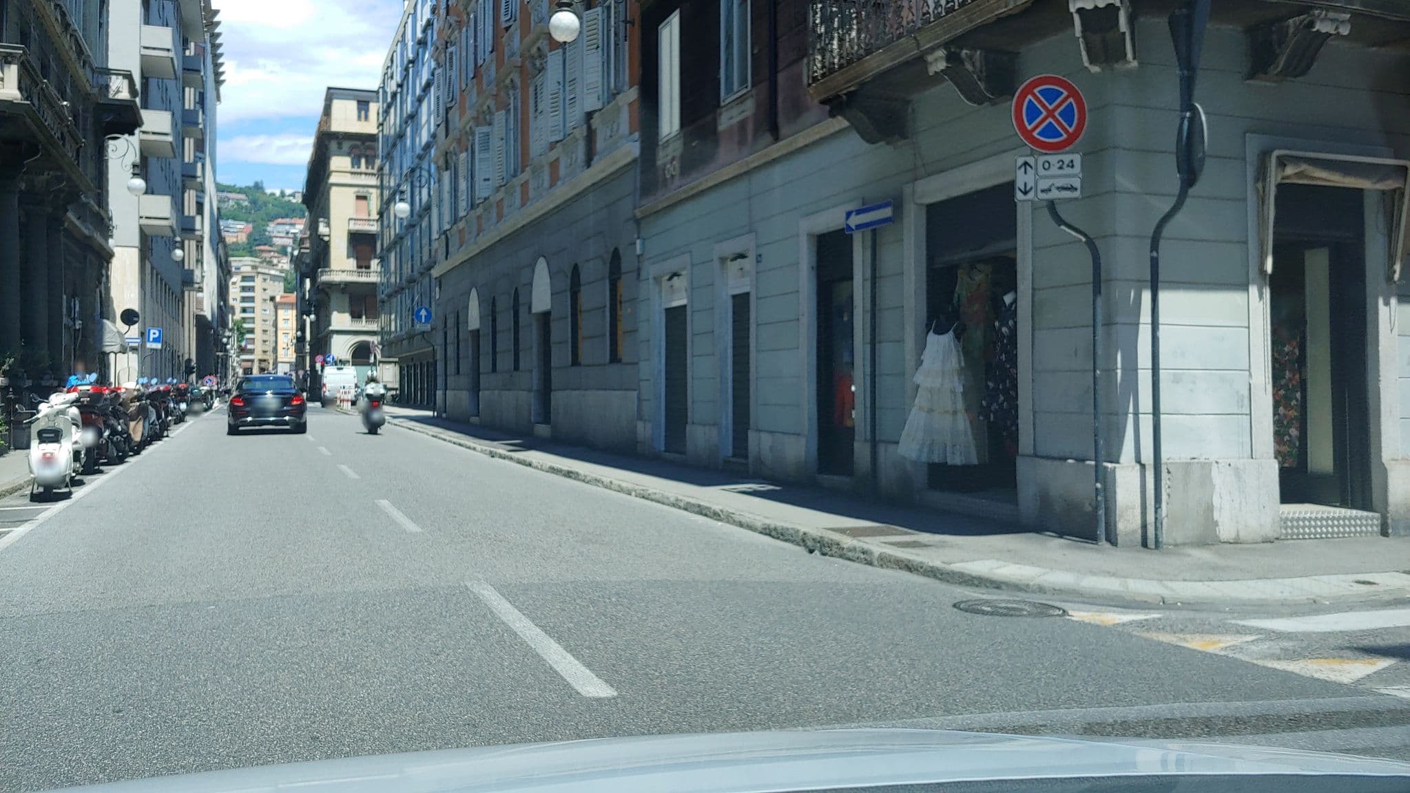 Street view near Seven Historical Suites, Trieste — © mitjajez (CC BY-SA · Mapillary)