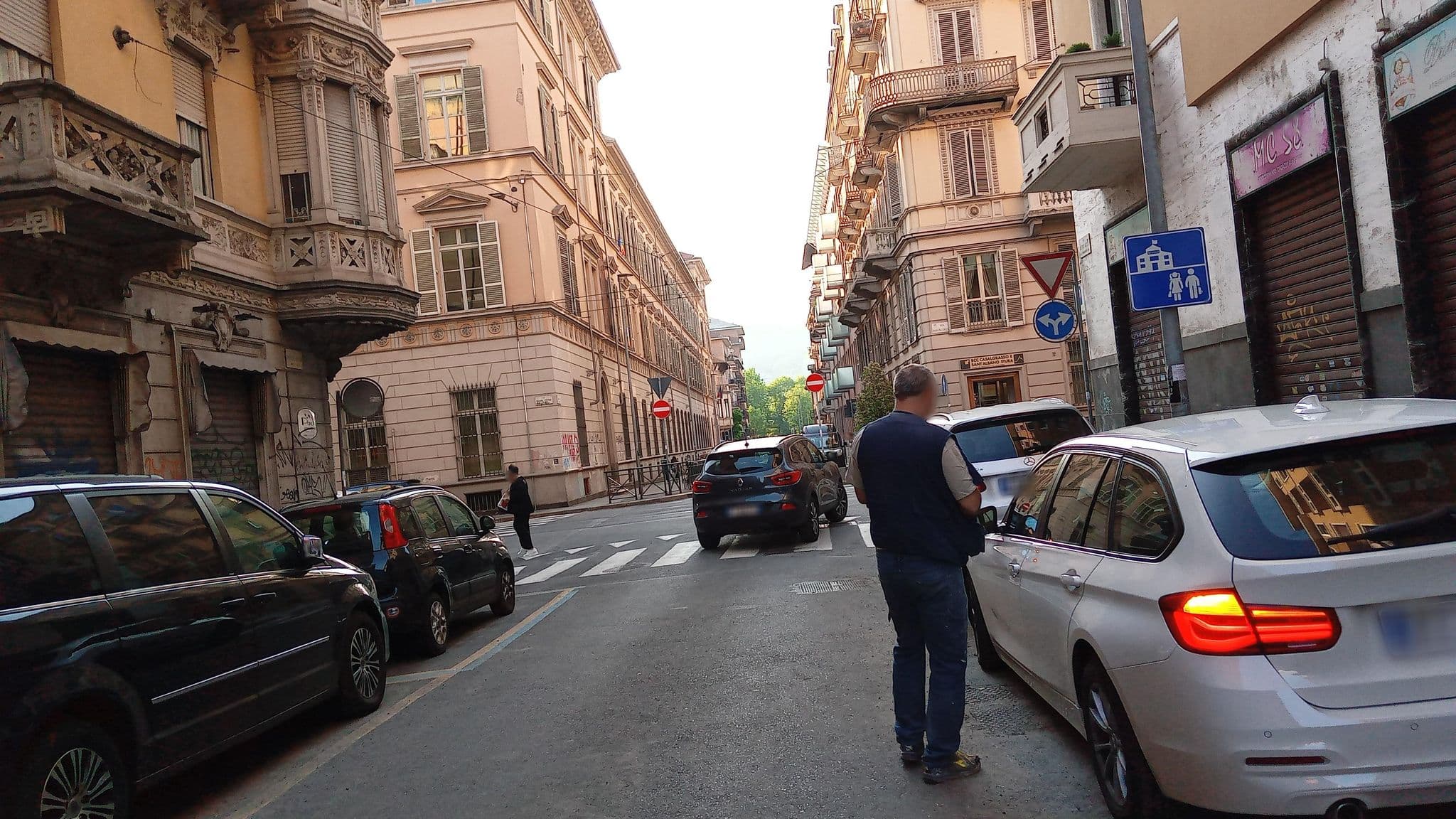 Street view near B&B ViviTorino, San Salvario — © ffierm (CC BY-SA · Mapillary)