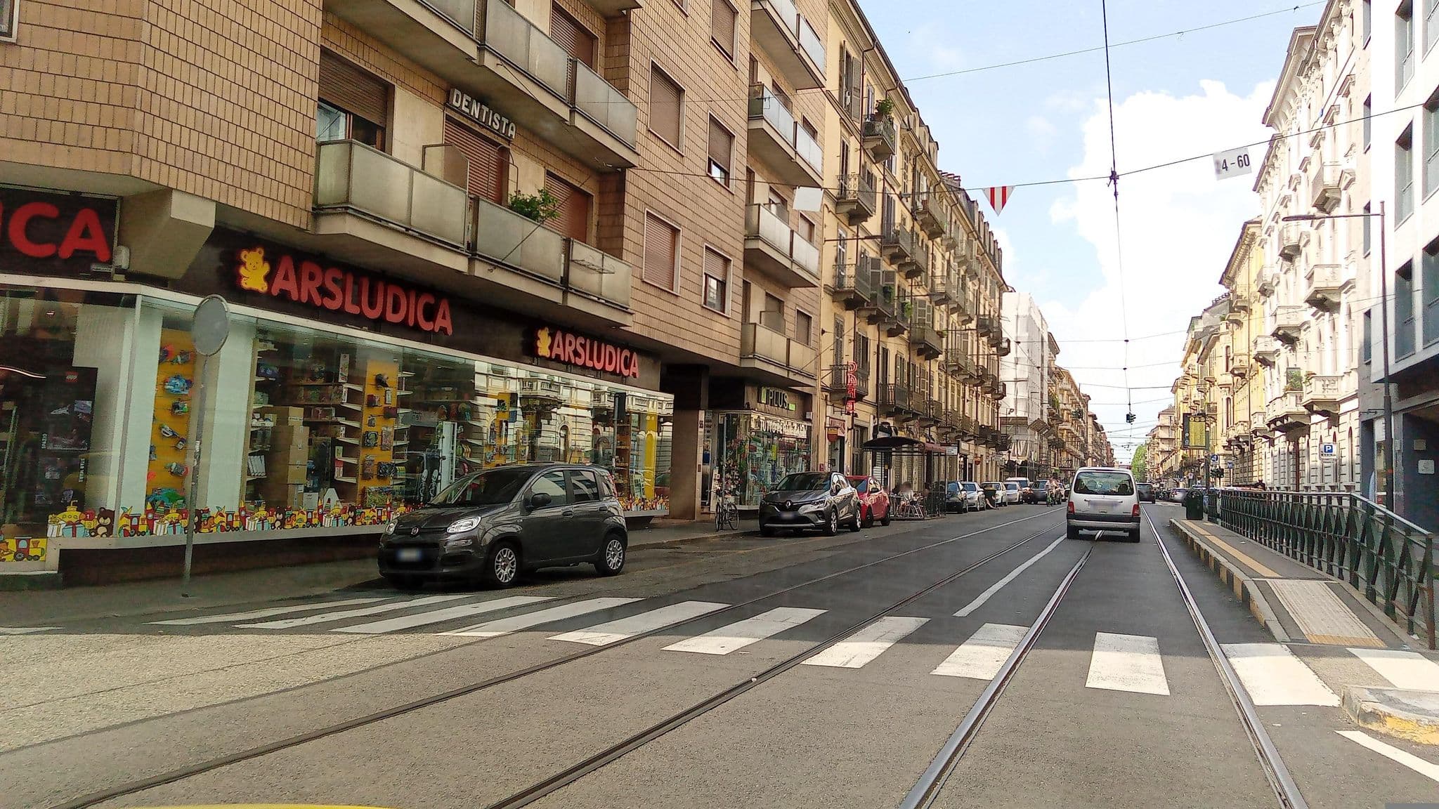 Street view near Spazio Madama Residence, San Salvario — © ffierm (CC BY-SA · Mapillary)