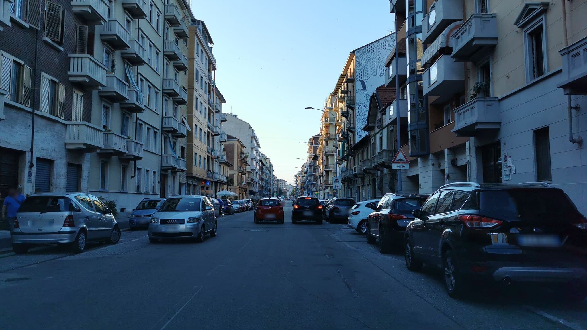 Street view near Grotta di Rita, Barriera di Milano — © canfe (CC BY-SA · Mapillary)