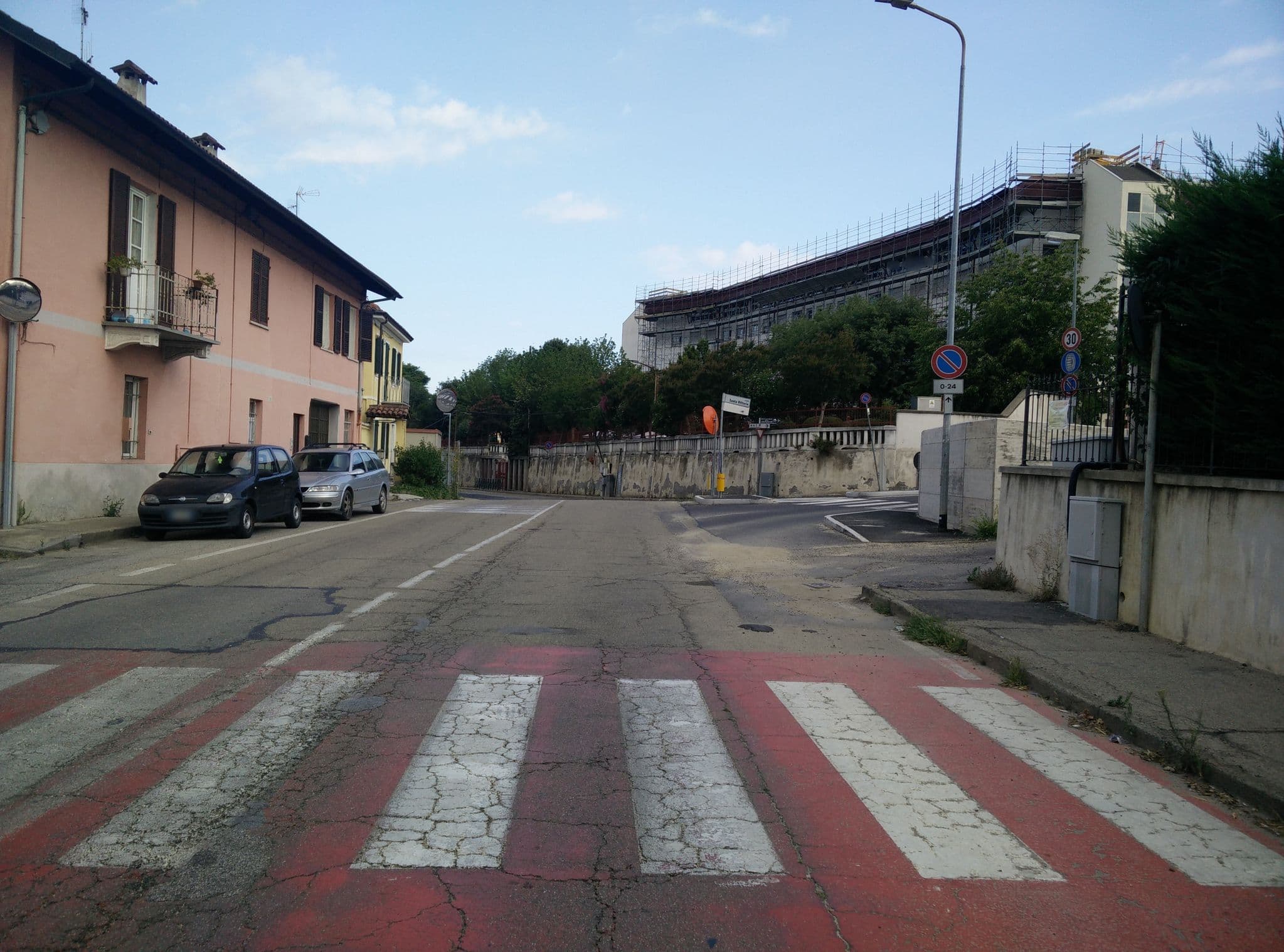 Street view near B&B Santa Vittoria, Moncalieri — © eppesuig (CC BY-SA · Mapillary)