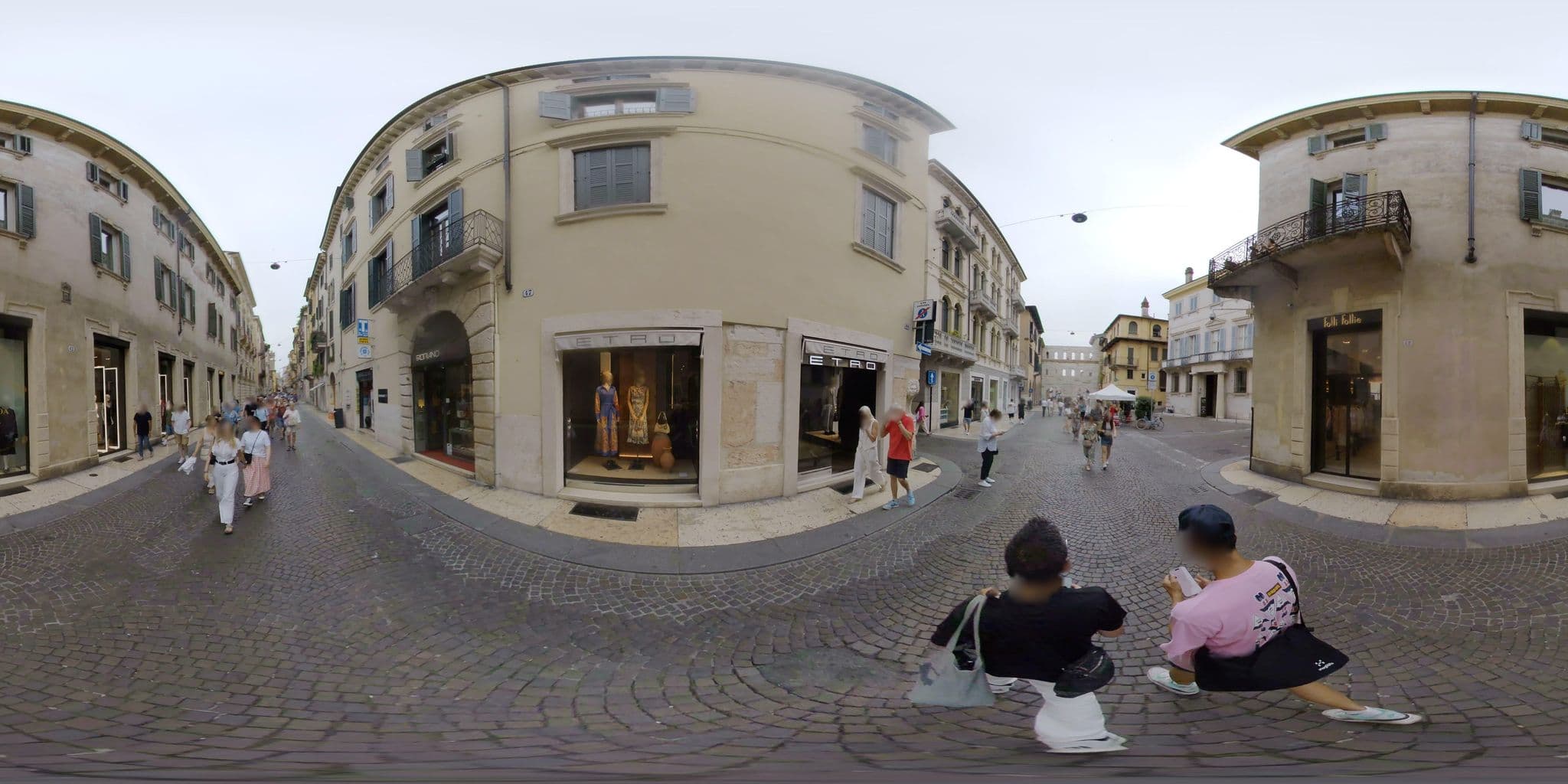 Street view near Hotel NH Collection Palazzo Verona, Verona — © mapconcierge (CC BY-SA · Mapillary)