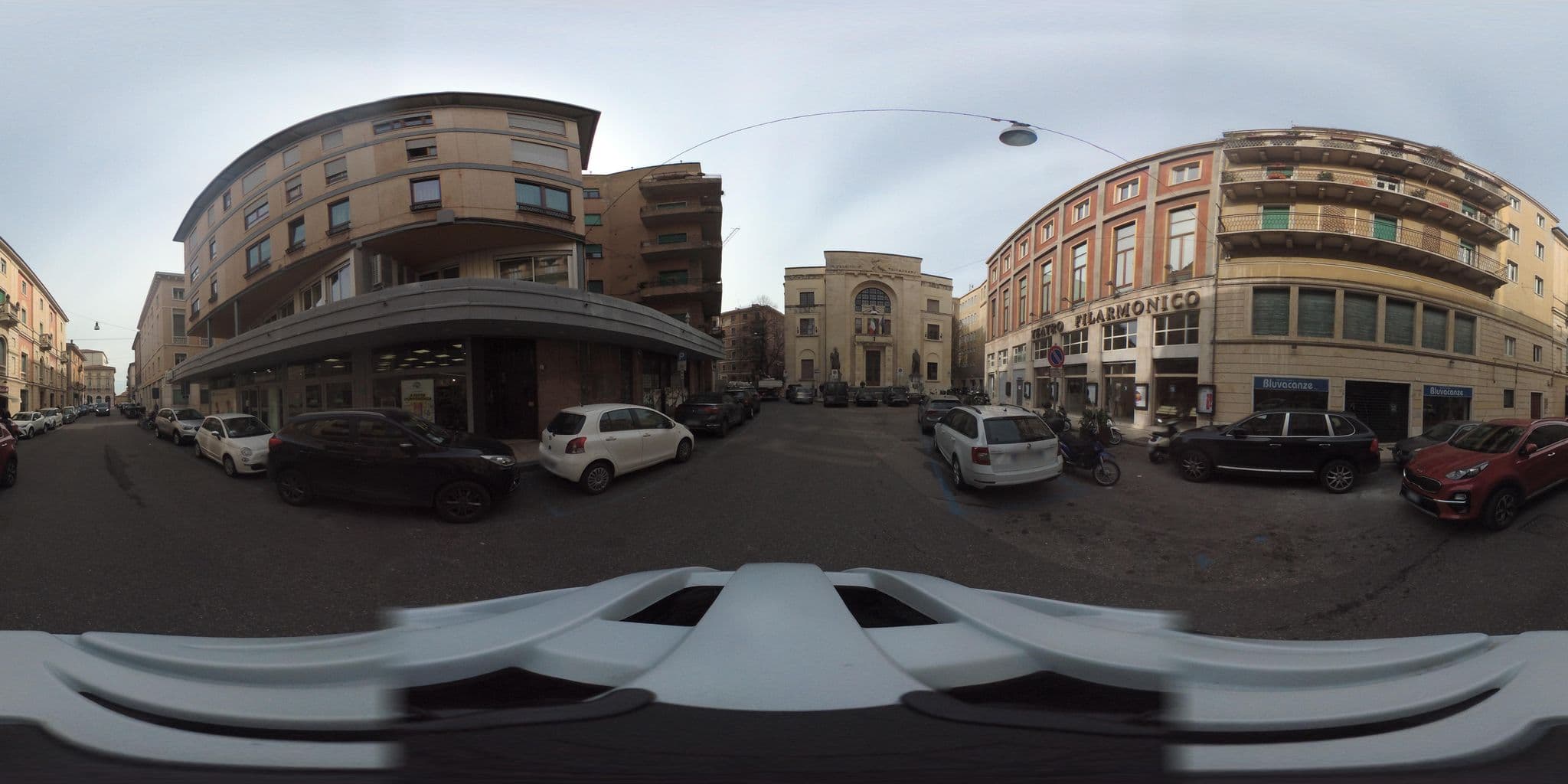 Street view near B&B Accademia, Verona — © giubar (CC BY-SA · Mapillary)