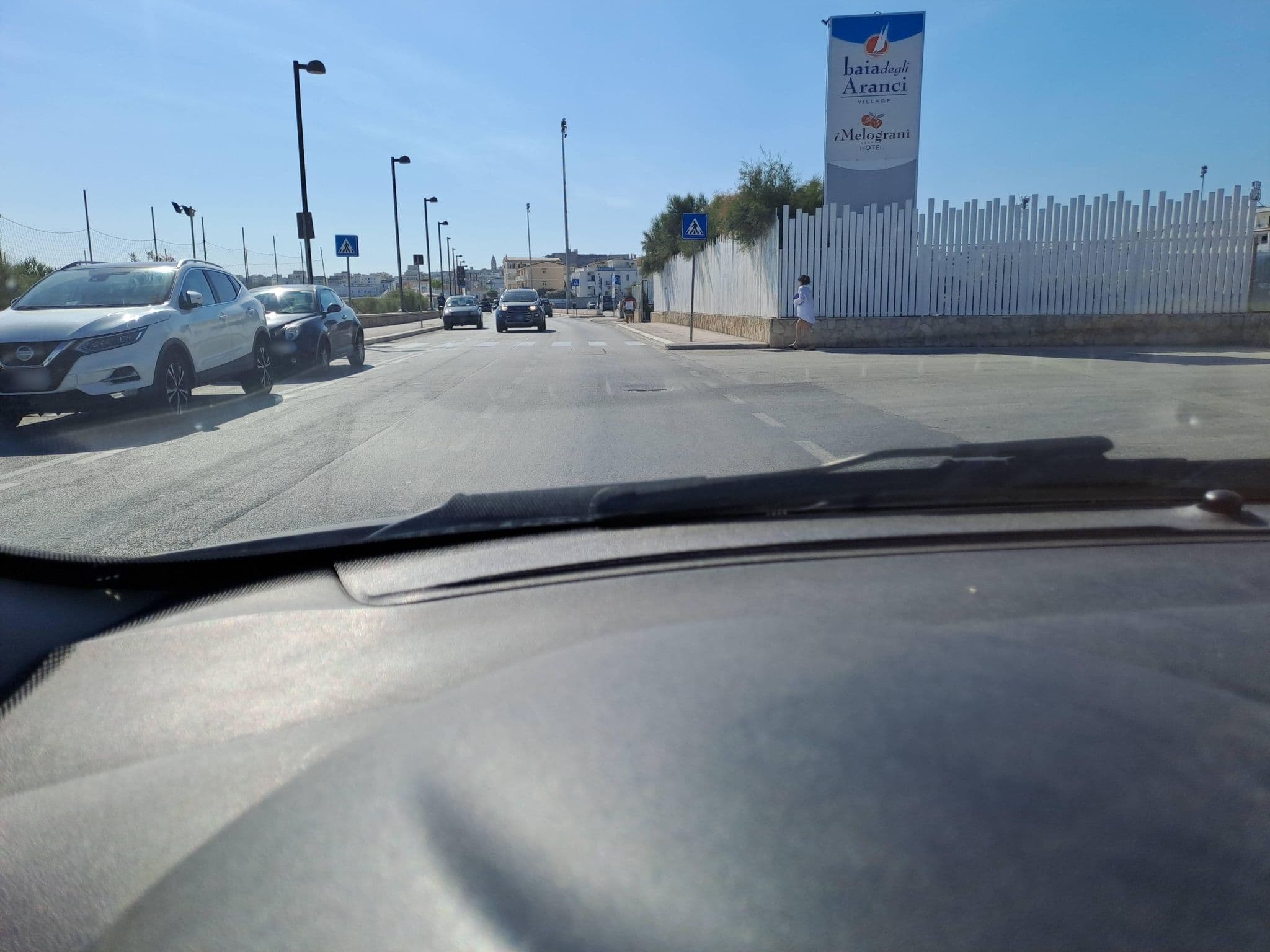 Street view near Hotel I Melograni, Vieste — © lux17 (CC BY-SA · Mapillary)