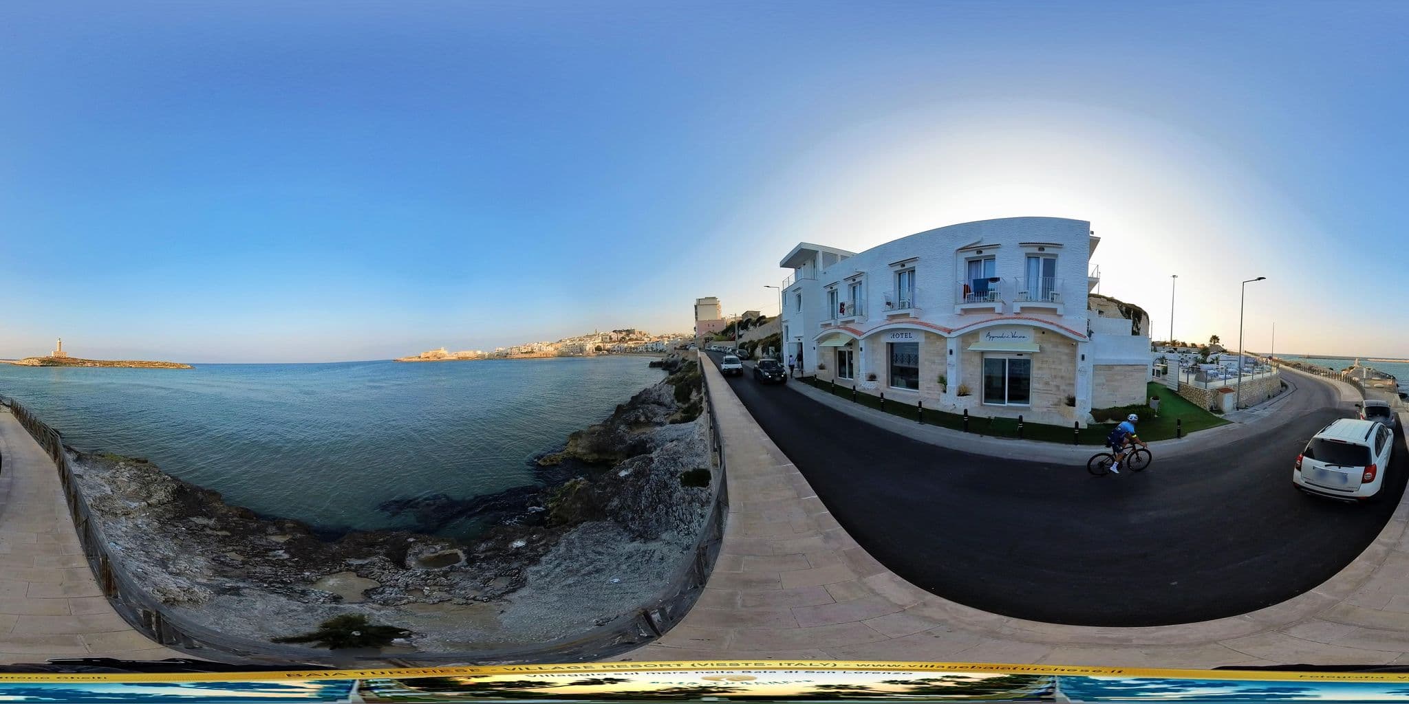 Street view near Hotiday Vieste Lungomare, Vieste — © Ghelfi360 (CC BY-SA · Mapillary)