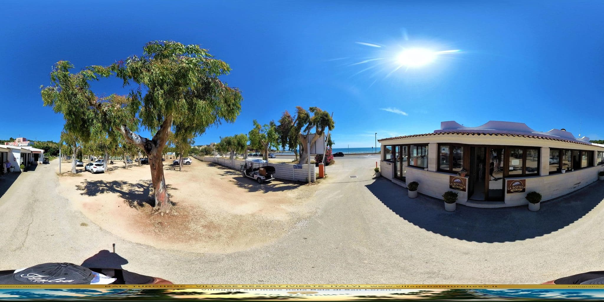 Street view near Villaggio Baia Turchese Vieste, Vieste — © Ghelfi360 (CC BY-SA · Mapillary)