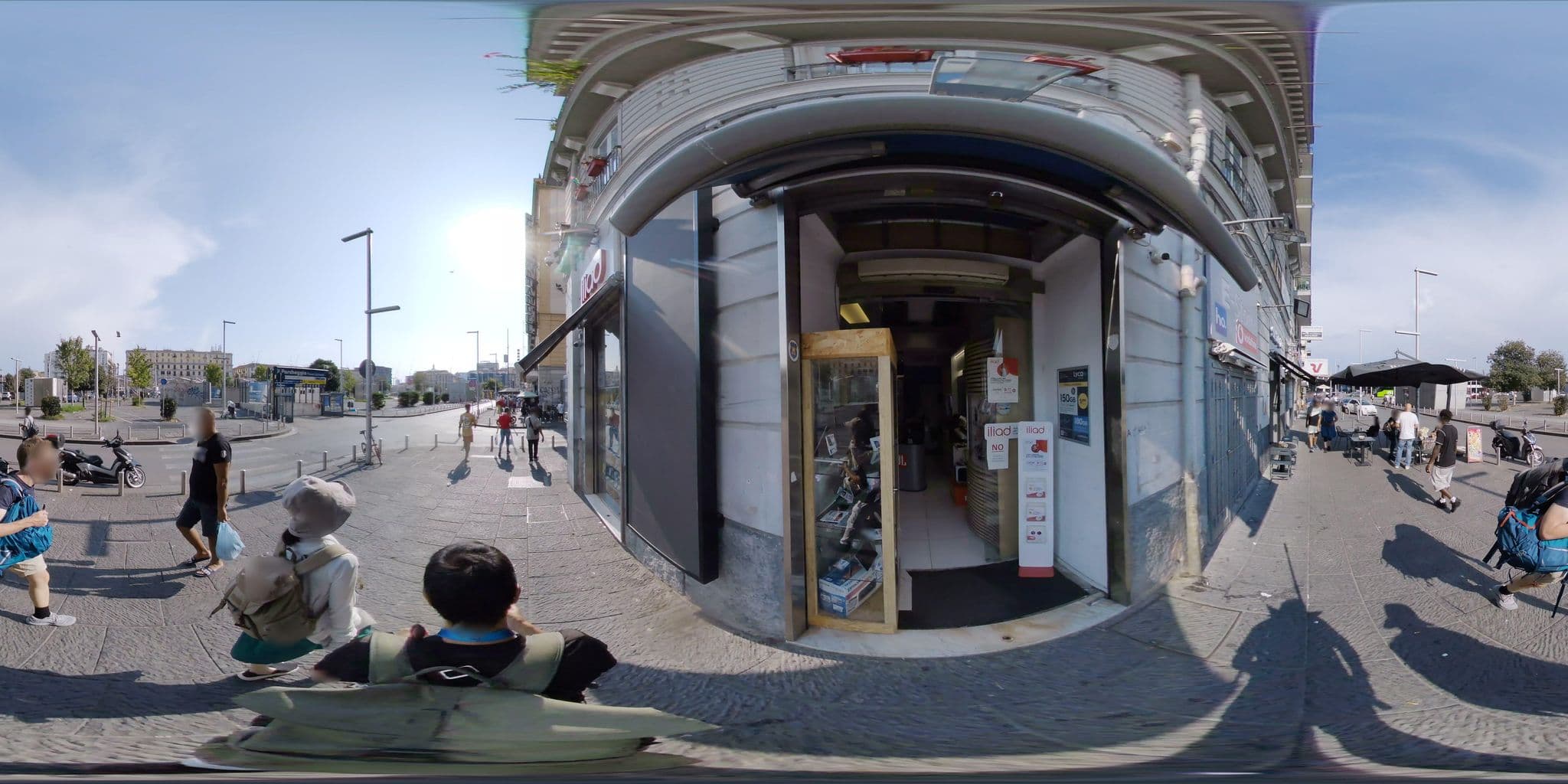 Street view near B&B Rooms Stazione Centrale, Naples — © mapconcierge (CC BY-SA · Mapillary)