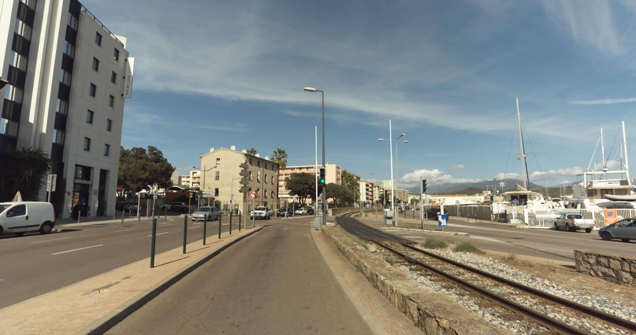 Street view near Hotel Mercure Ajaccio, Ajaccio — © sogefi (CC BY-SA · Mapillary)