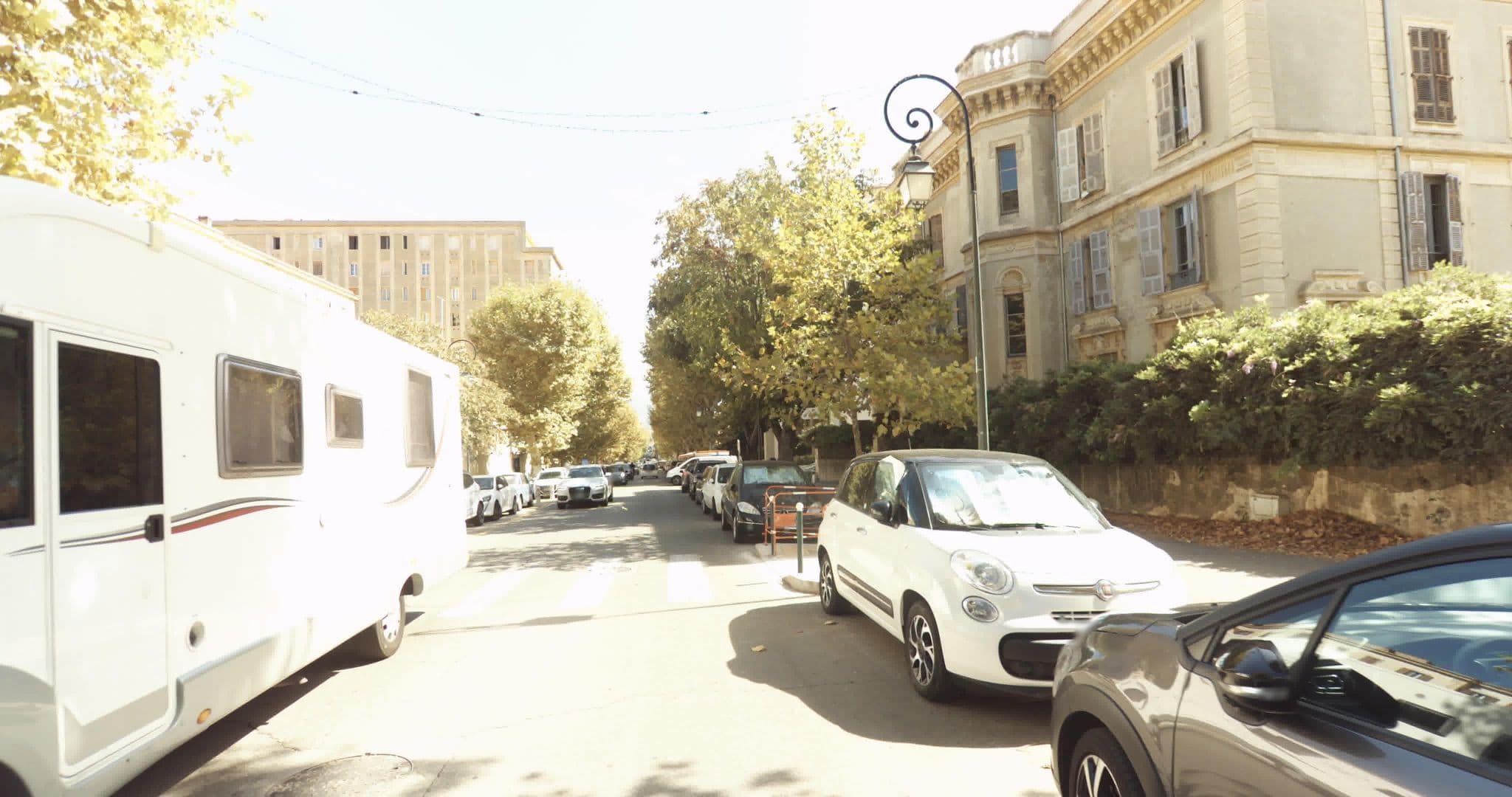 Street view near Cyrnos Palace Hotel, Ajaccio — © sogefi (CC BY-SA · Mapillary)