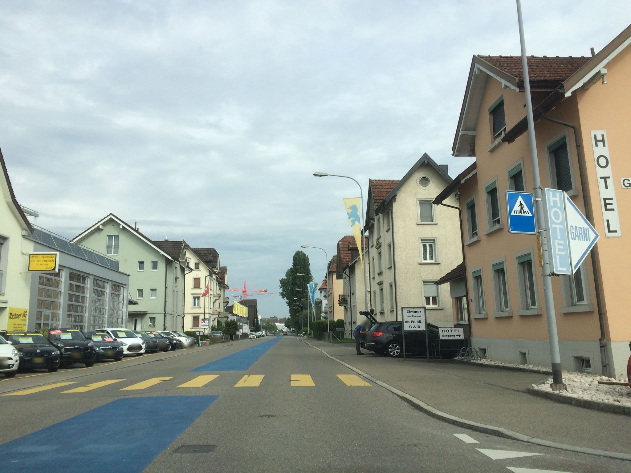 Street view near Hotel Garni, Arbon — © mapnerd_dk (CC BY-SA · Mapillary)