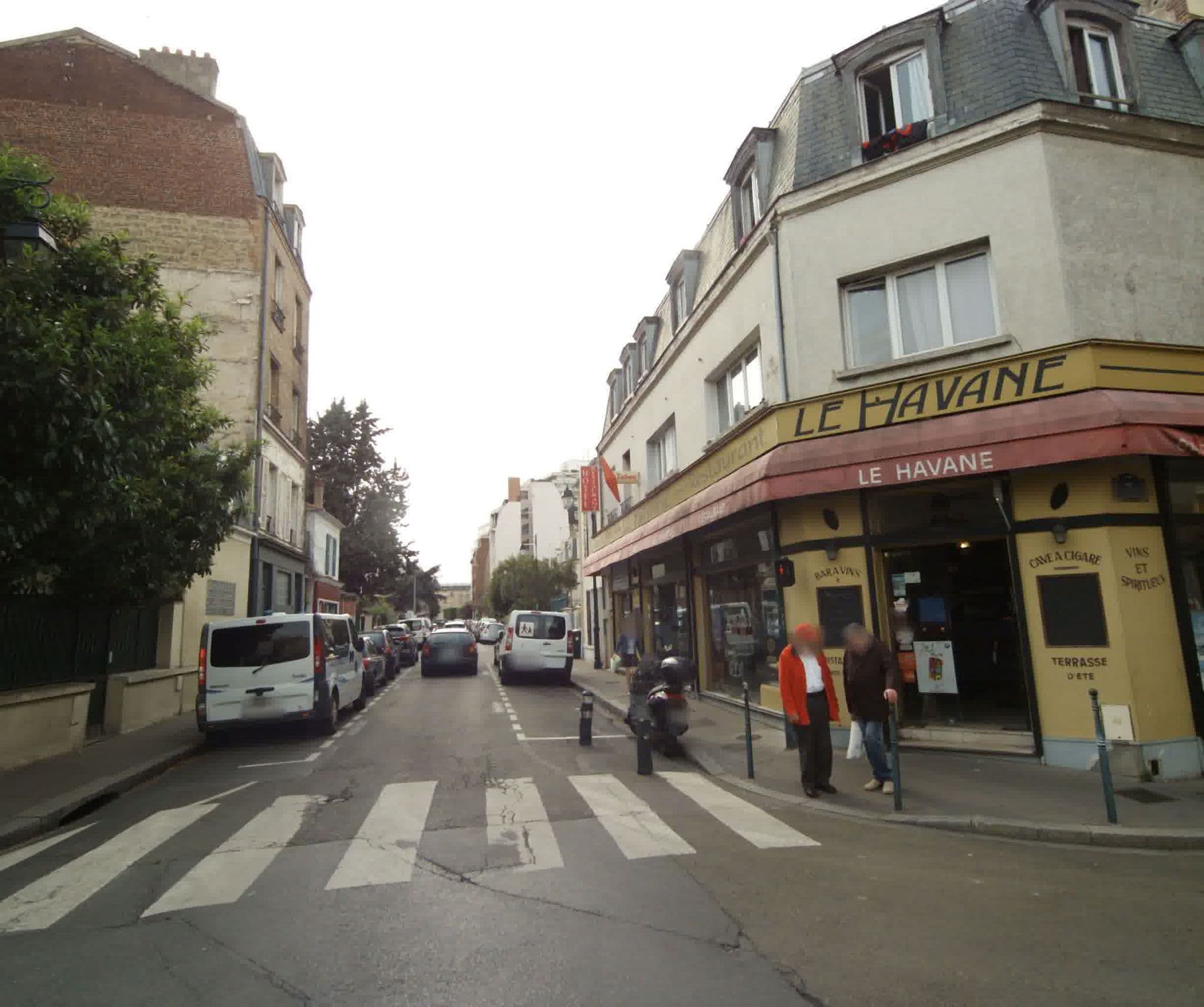 Street view near Hotel Cuba, Colombes — © sogefi (CC BY-SA · Mapillary)